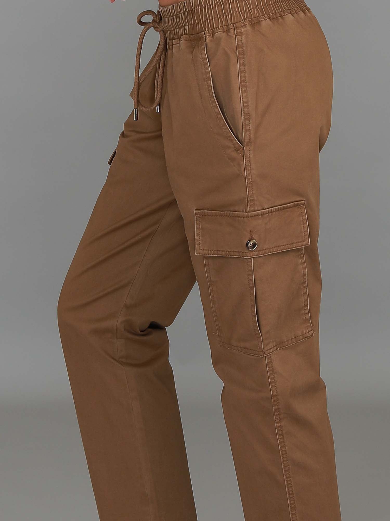 straight leg cargo pants #color_dusted ochre
