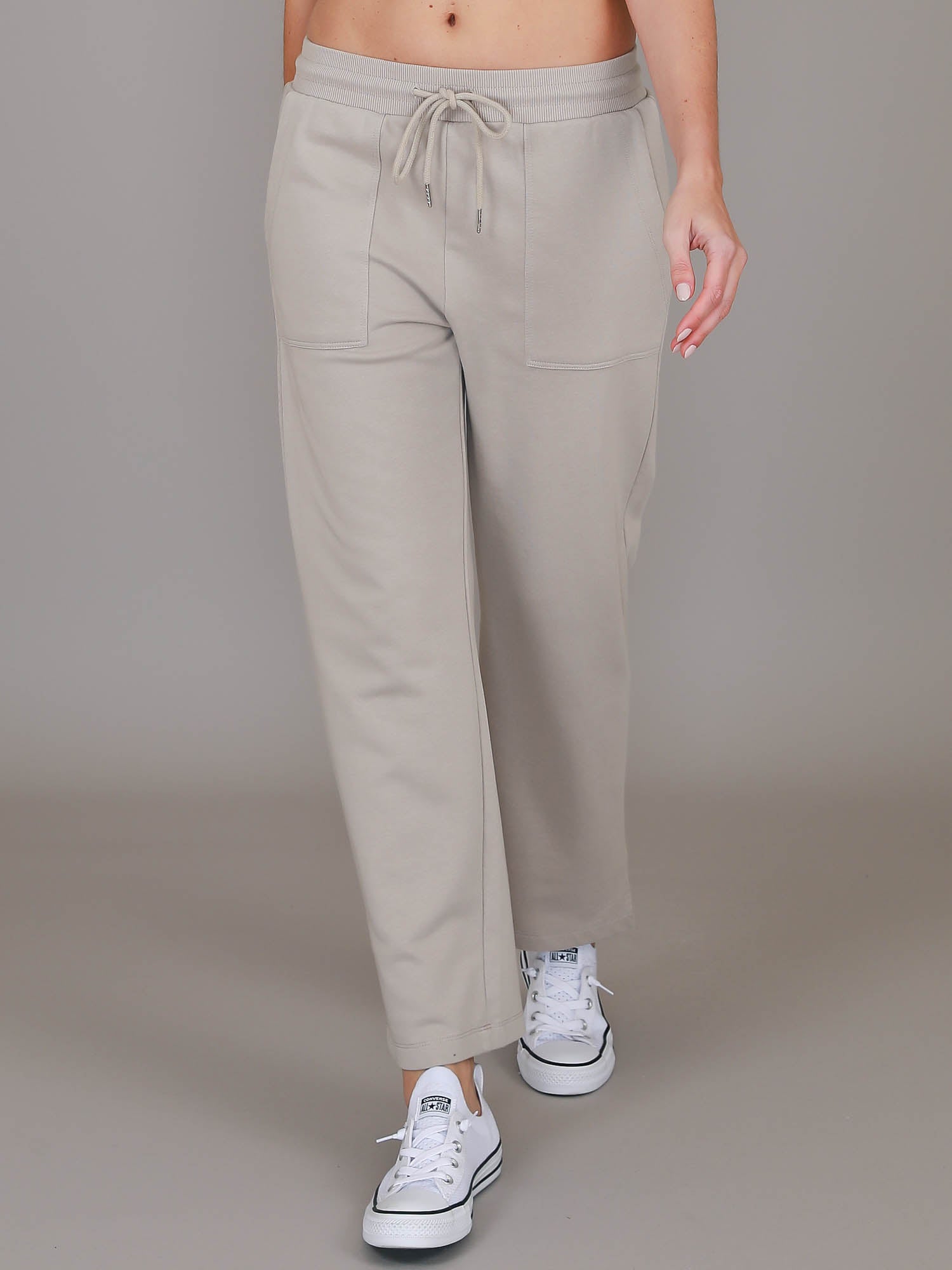 beige track pants women #color_angora