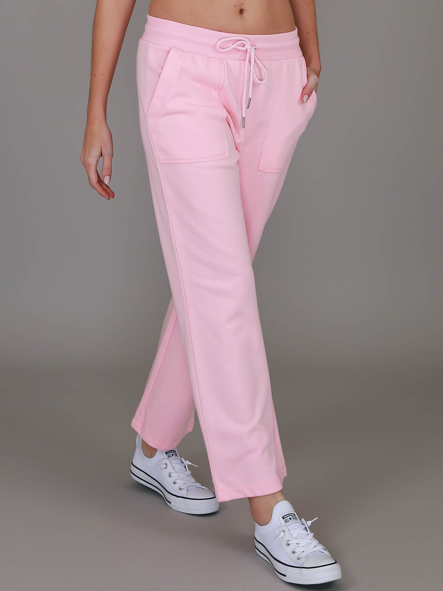 baby pink track pants #color_powder pink