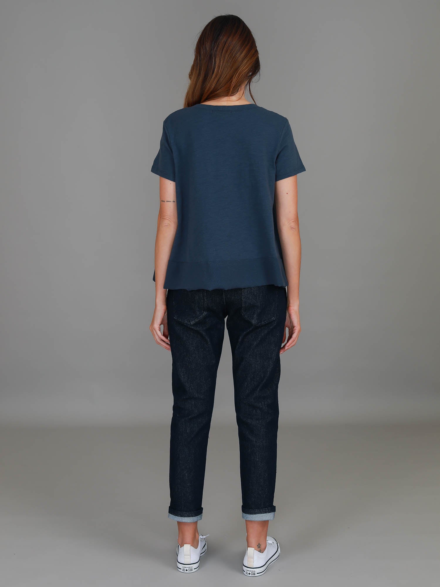 crop t shirt for women #color_indigo