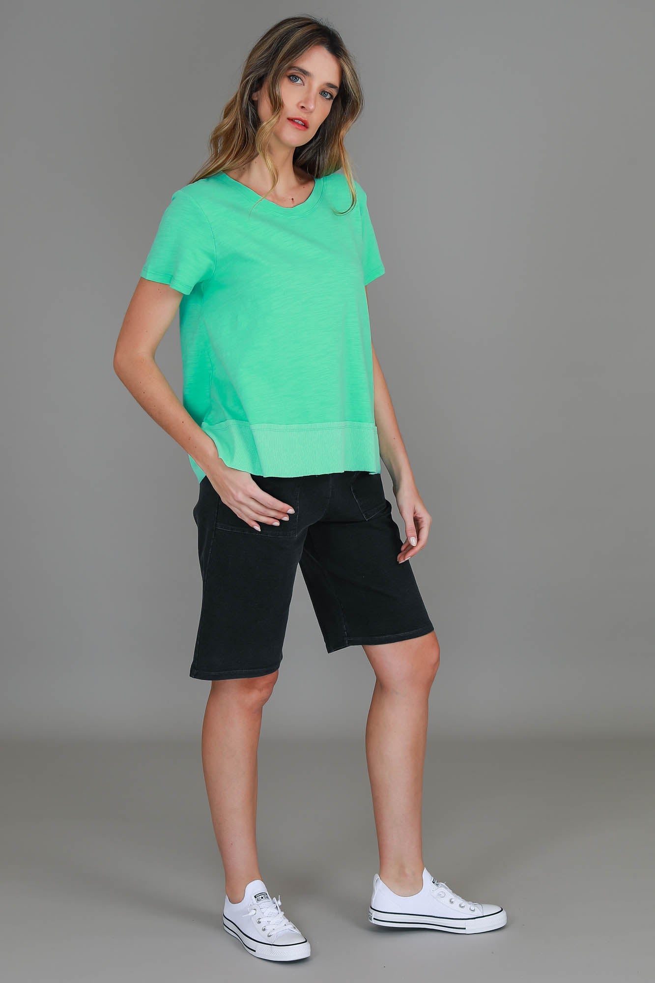 dark green tank #color_jelly mint