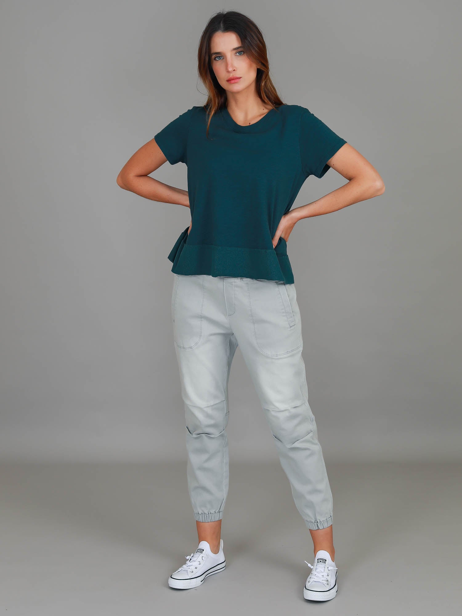 women crop top #color_teal