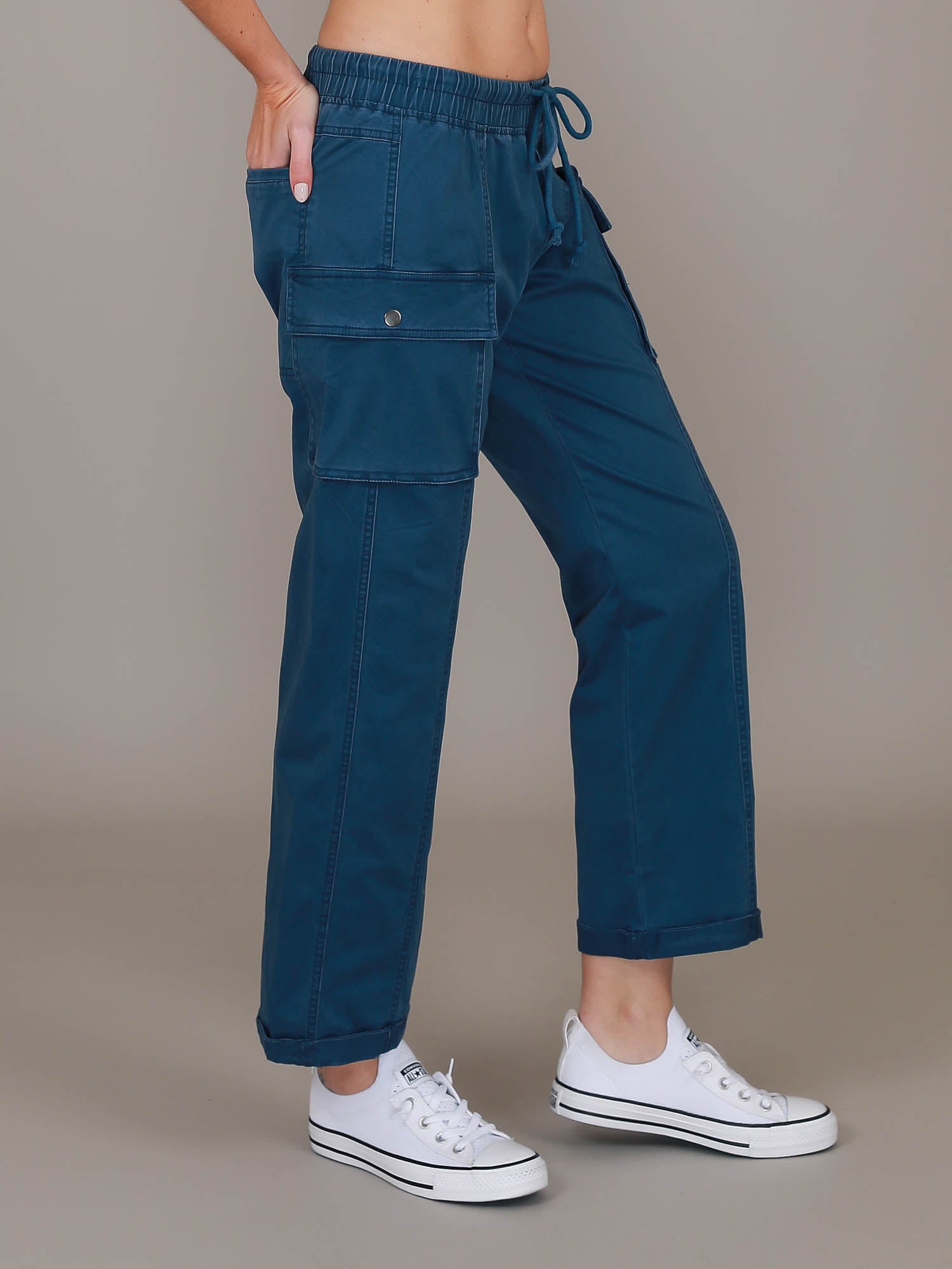 navy straight leg pants #color_navy