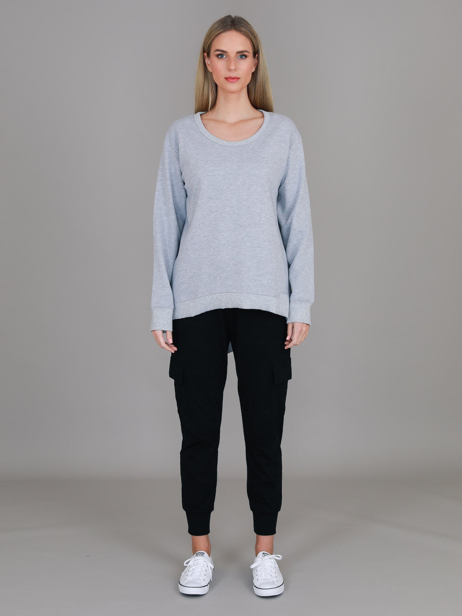 womens sweatsets #color_grey marle