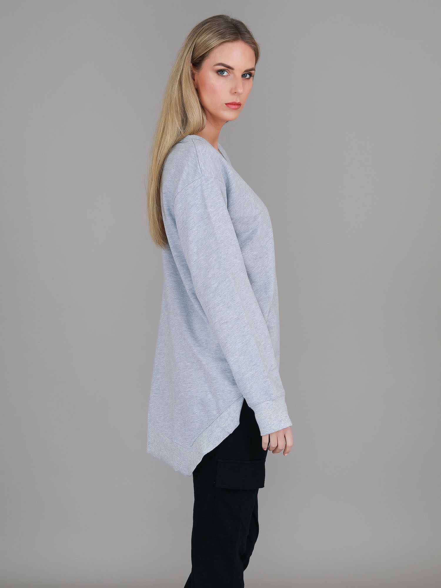 female sweatshirt #color_grey marle