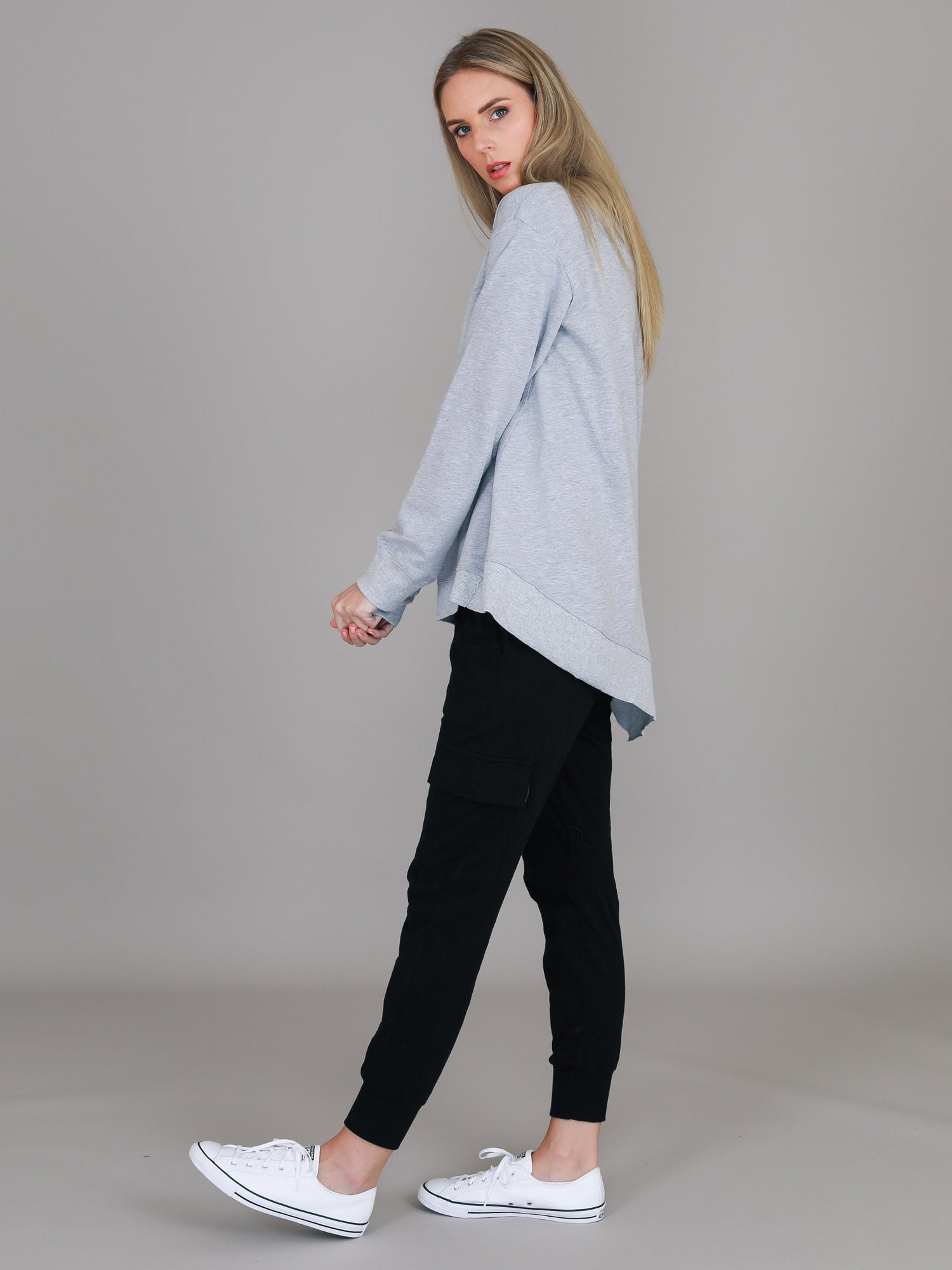 sweat shirt for women #color_grey marle