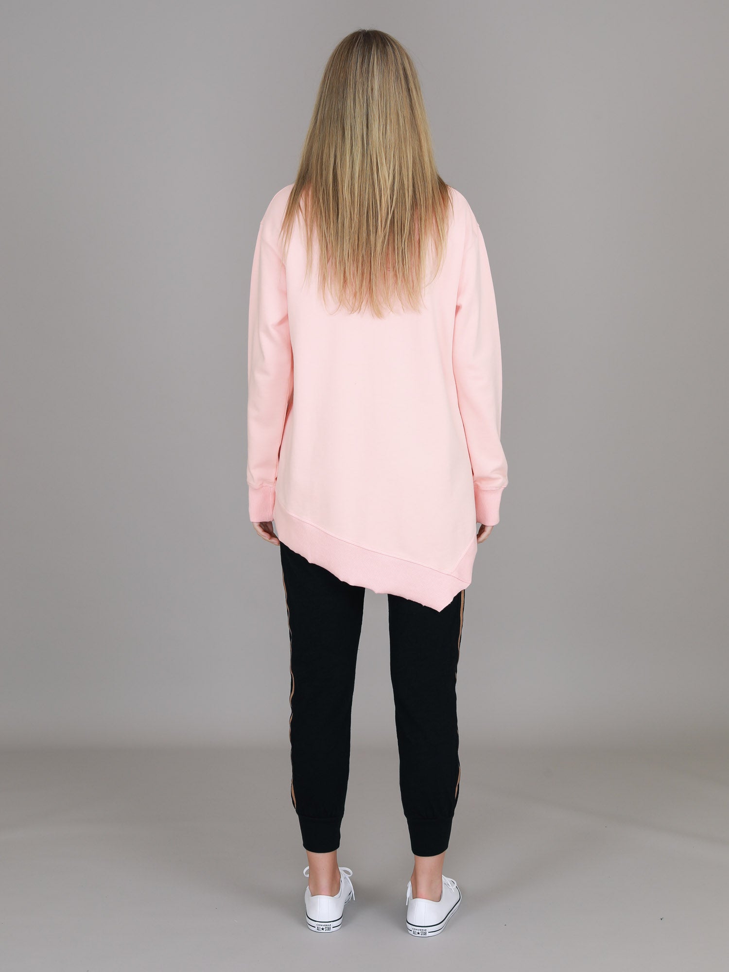 womens pink jumpers #color_posy