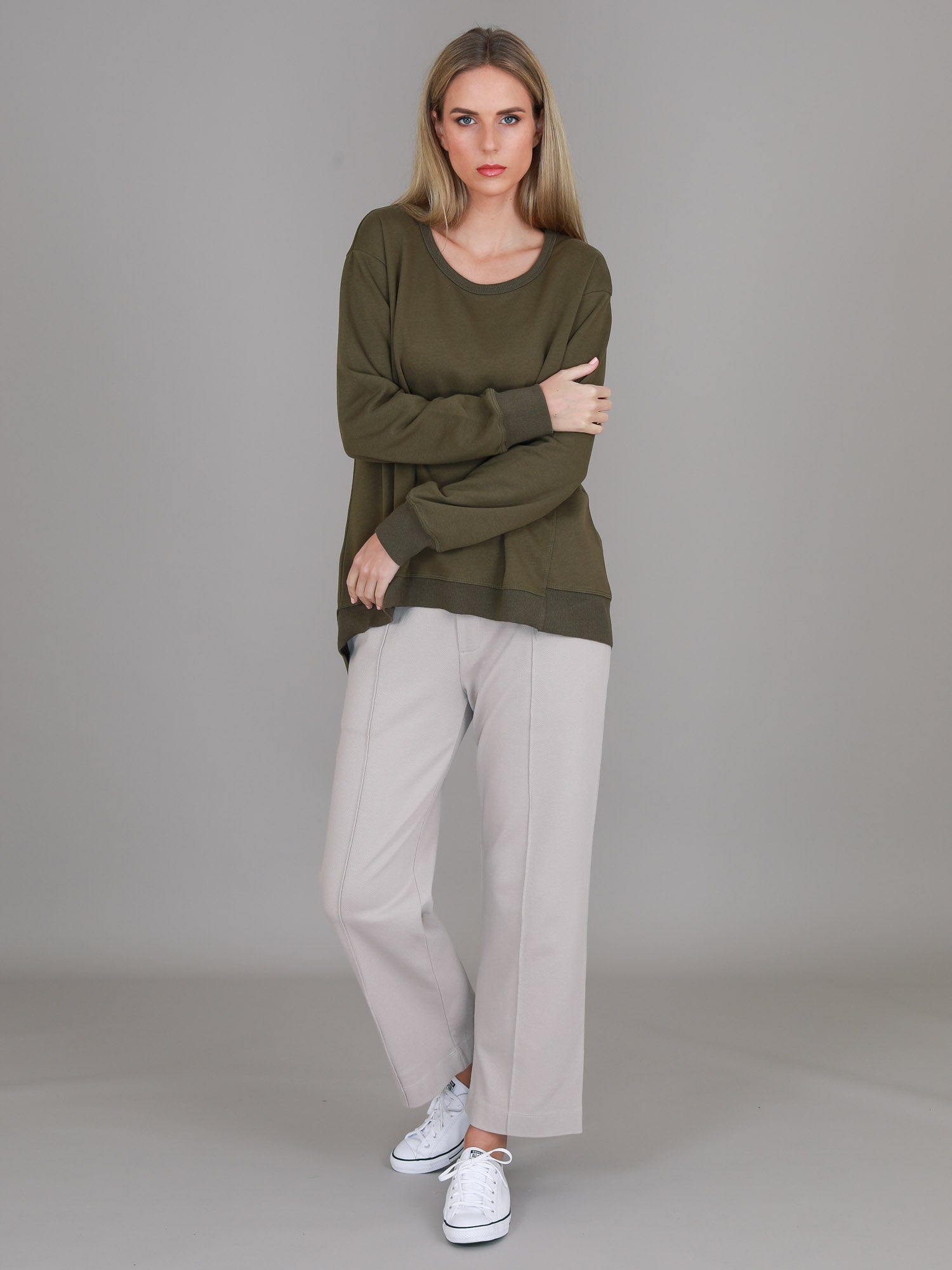 womens sweatshirt #color_sage