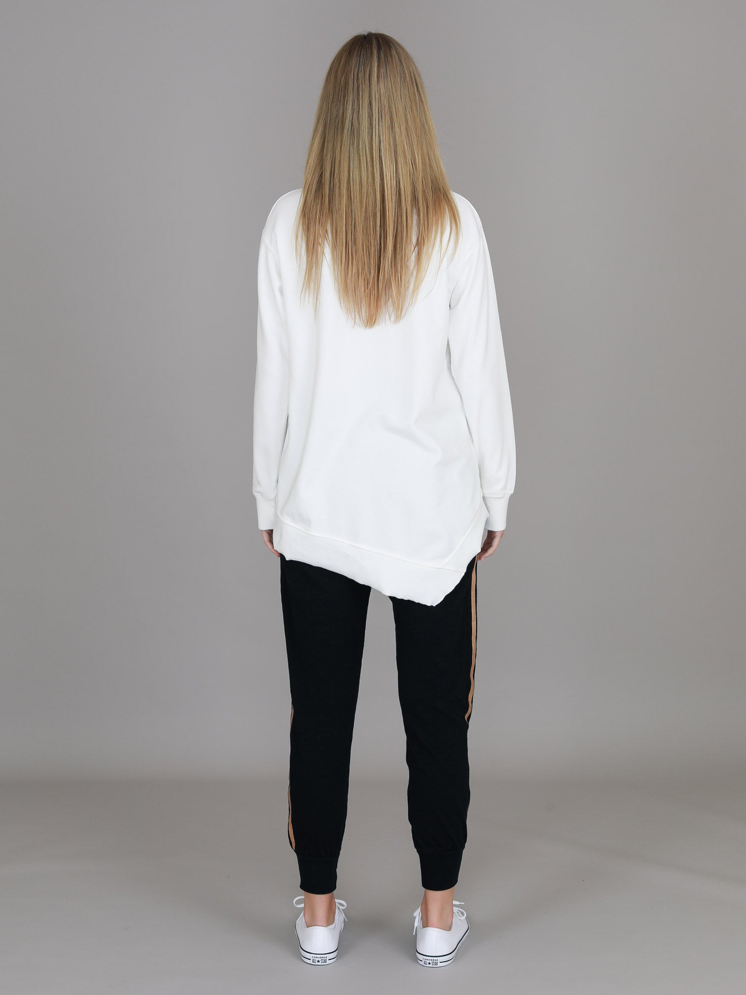 women 's green sweatshirt #color_white