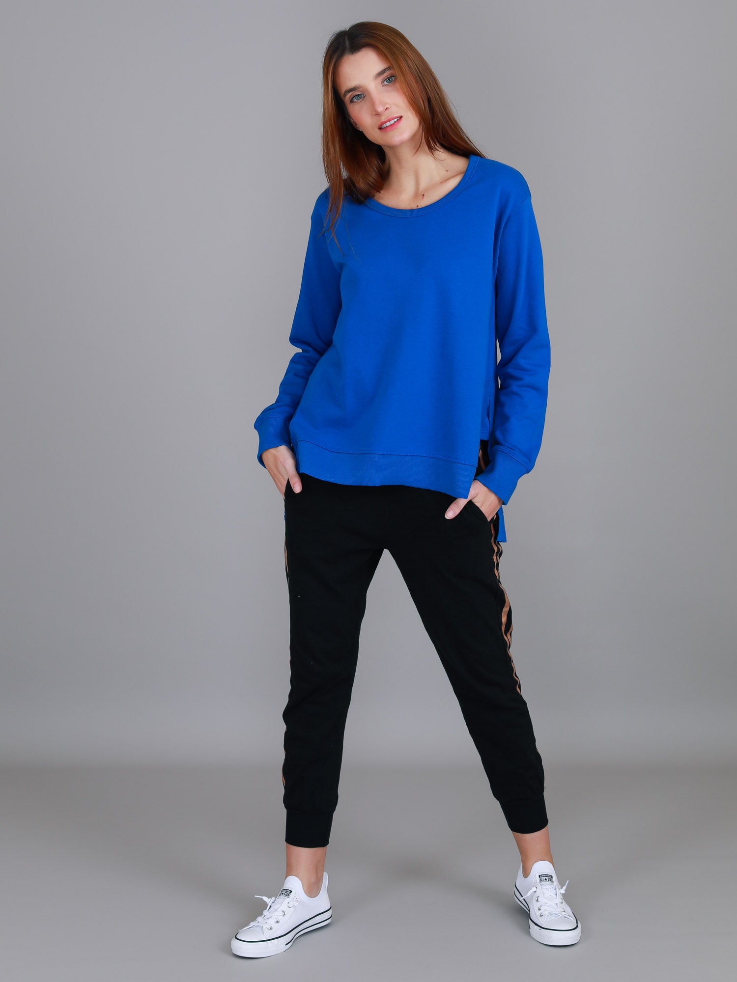 blue navy sweatshirt #color_supersonic