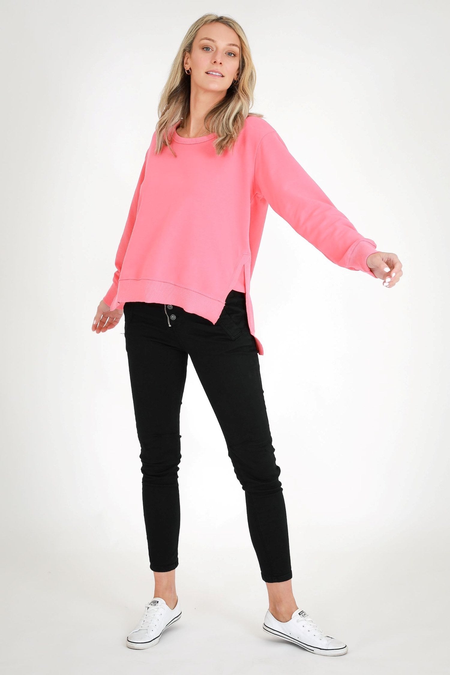 women's hoodie #color_raspberry