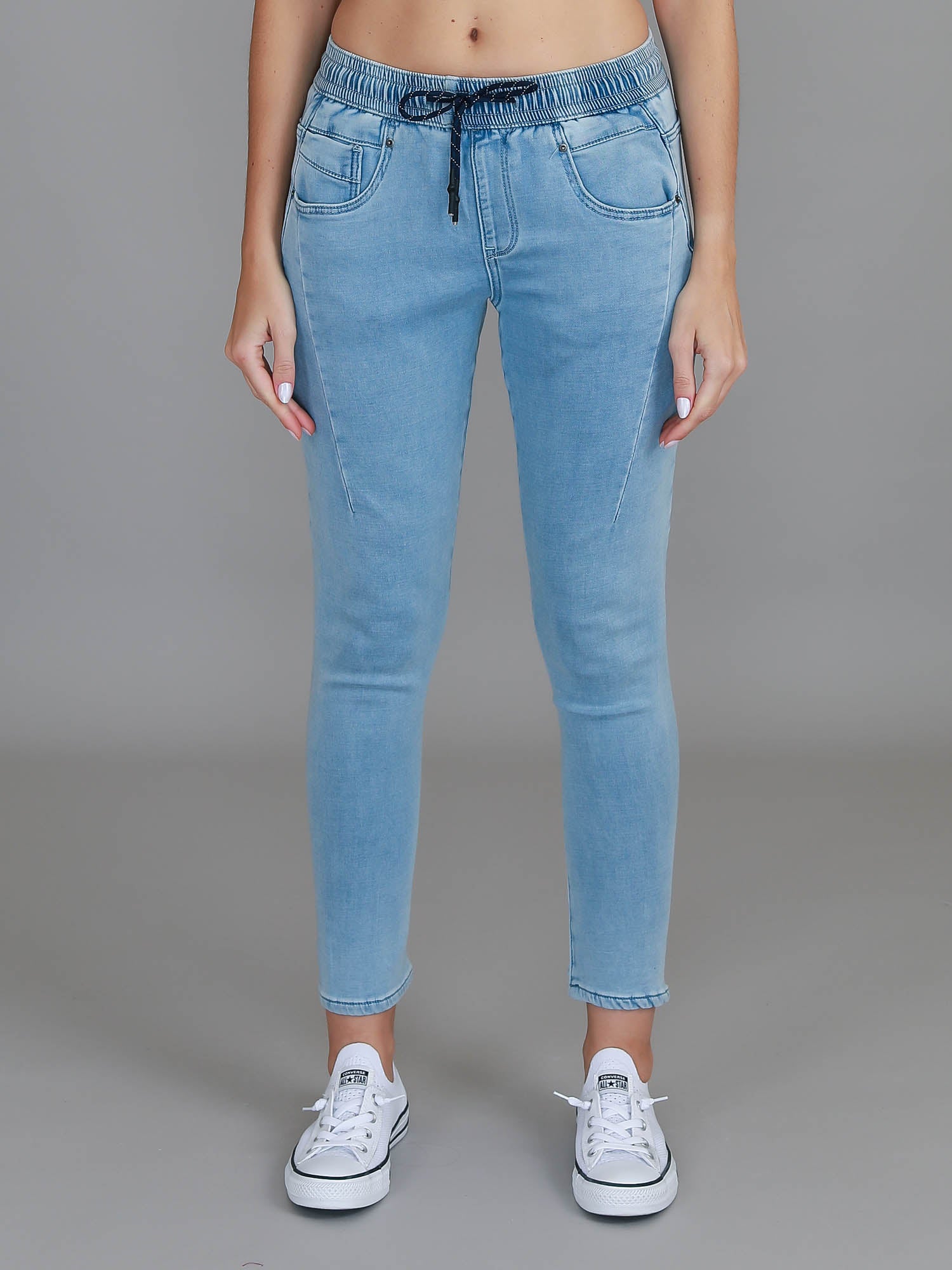 denim track pants #color_ice blue