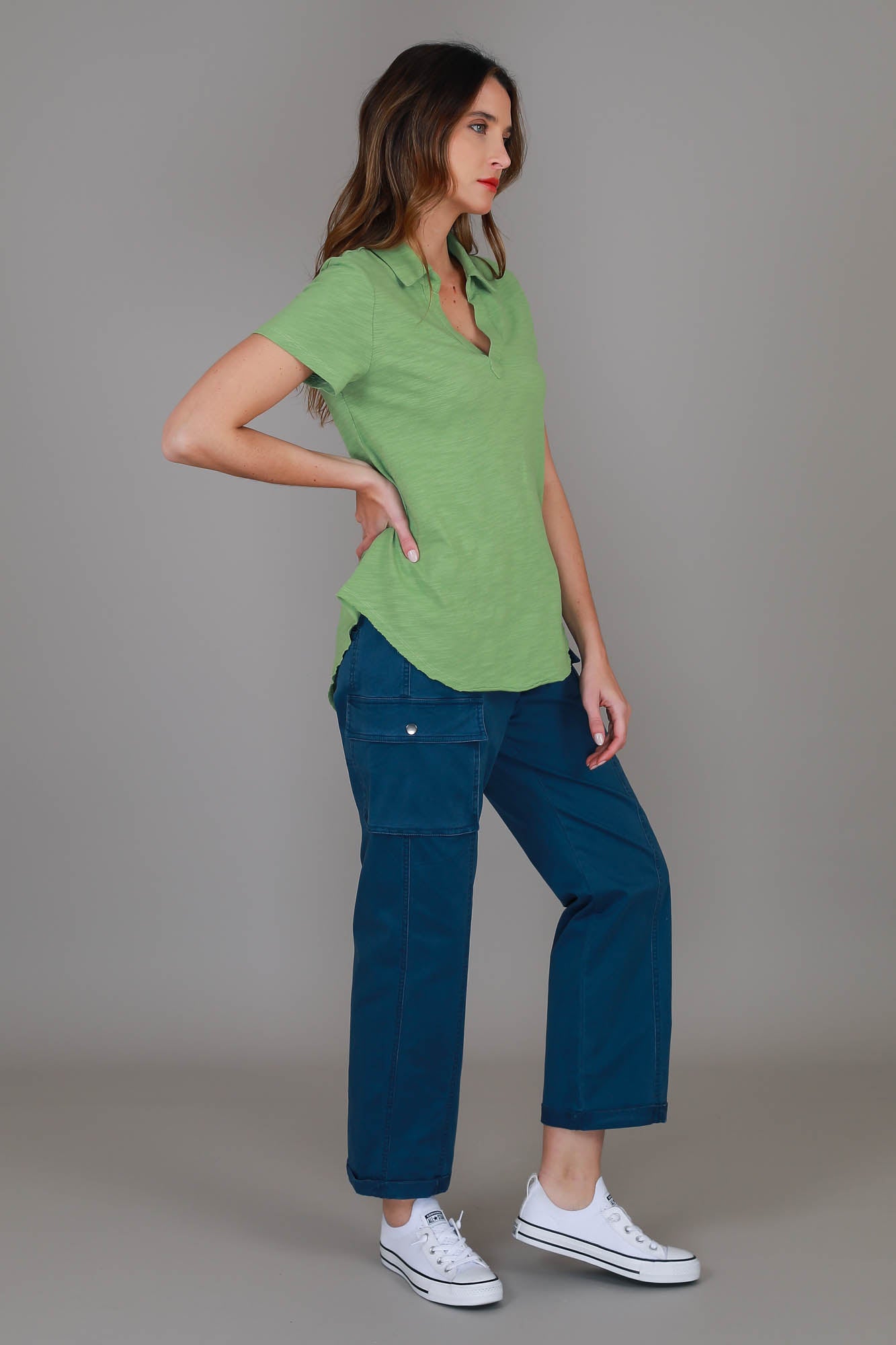 pistachio polo shirt #color_pistachio