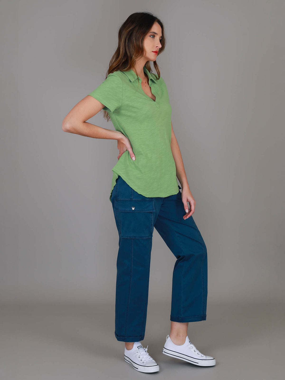 pistachio polo shirt #color_pistachio