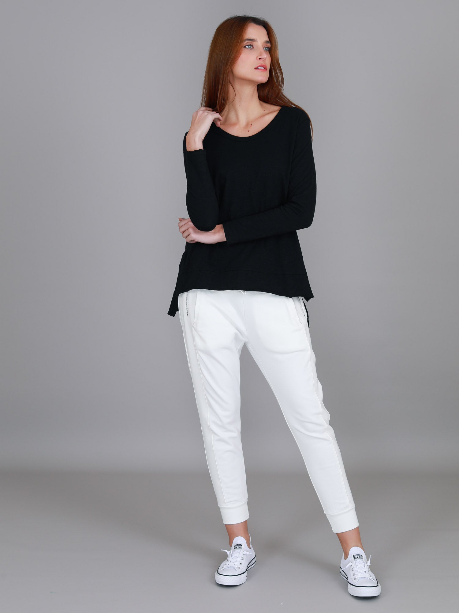 women's long sleeve t shirt #color_black