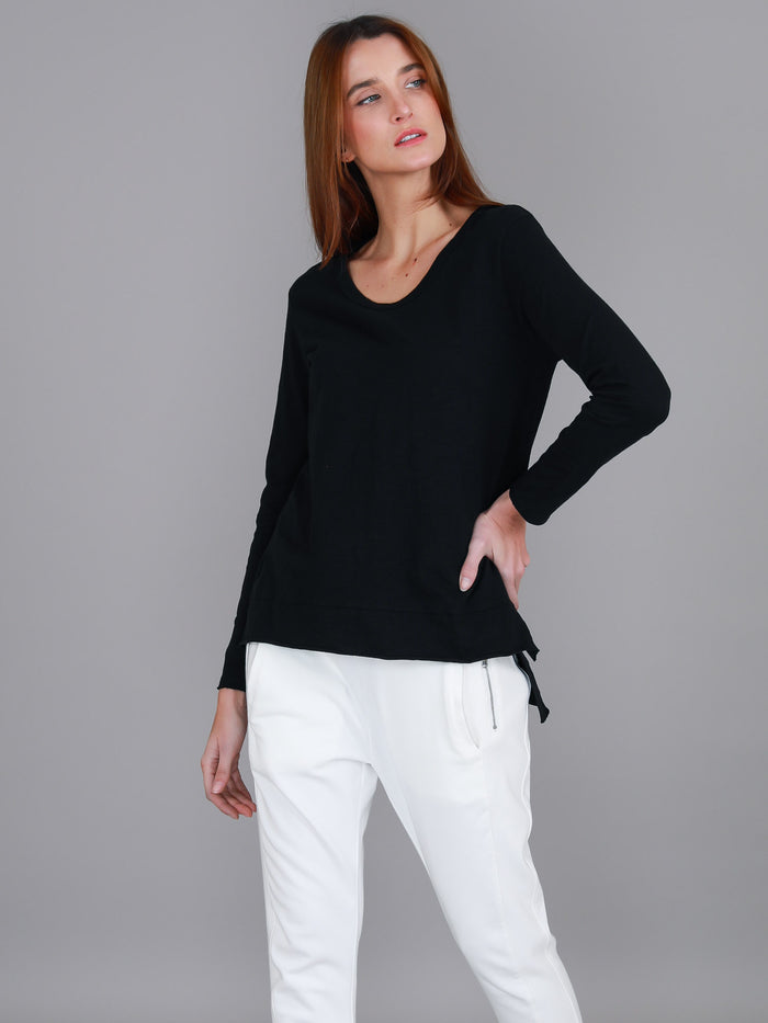 Strumpet Scoop Neck Long Sleeve T Shirt