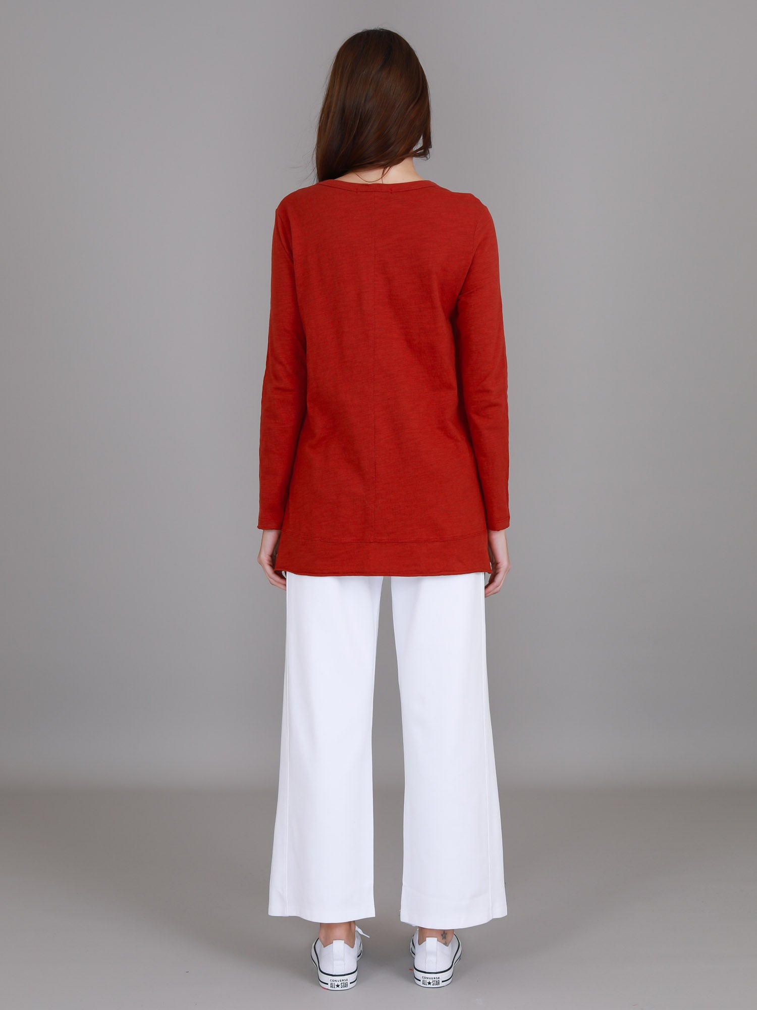 long sleeve shirts ladies #color_lava