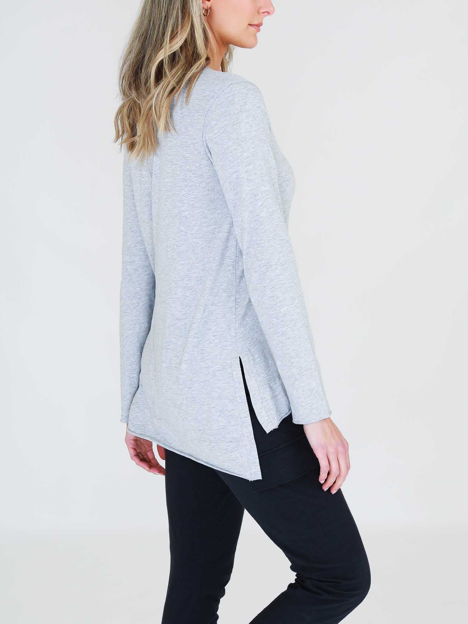 long sleeve grey t shirt #color_grey marle