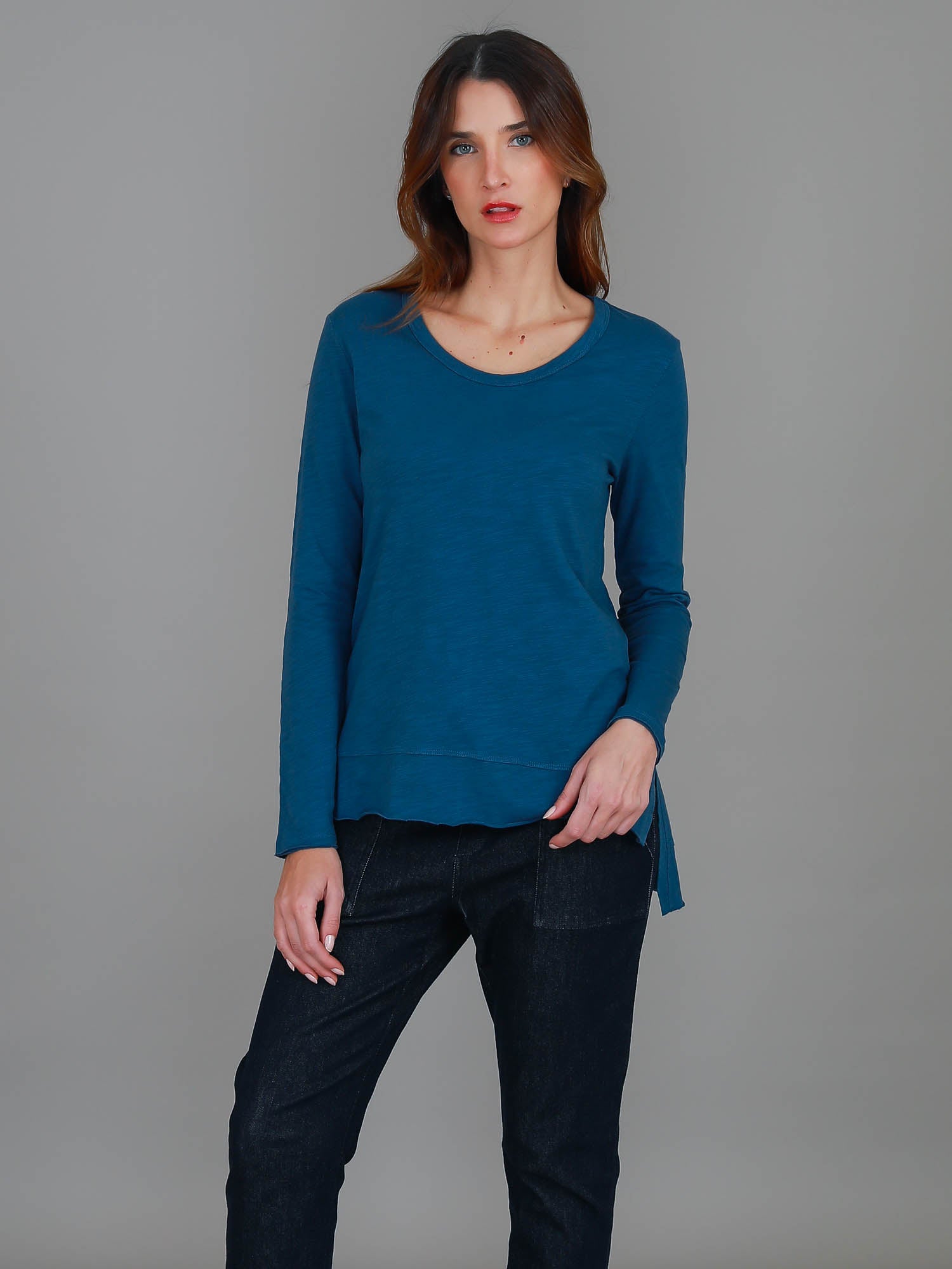 long sleeve ladies shirts #color_midnight