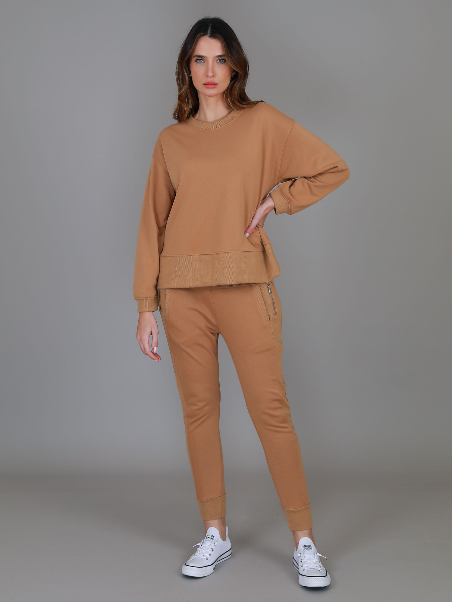 camel sweatshirt #color_maize brown