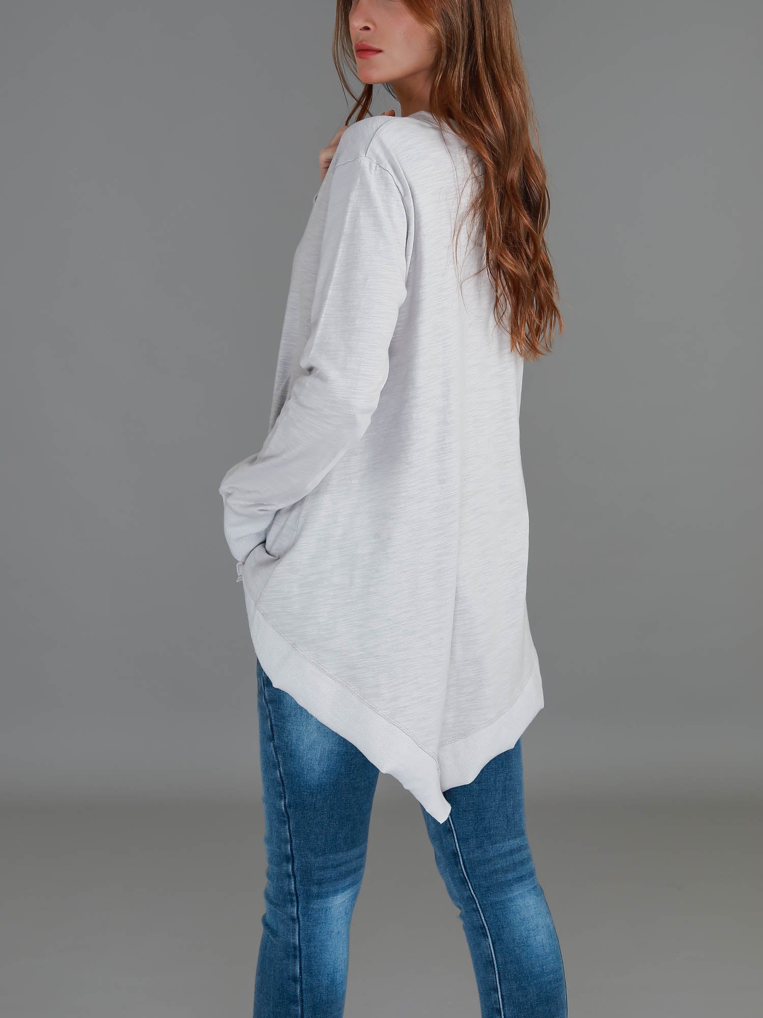 cardigan sweater long #color_angora