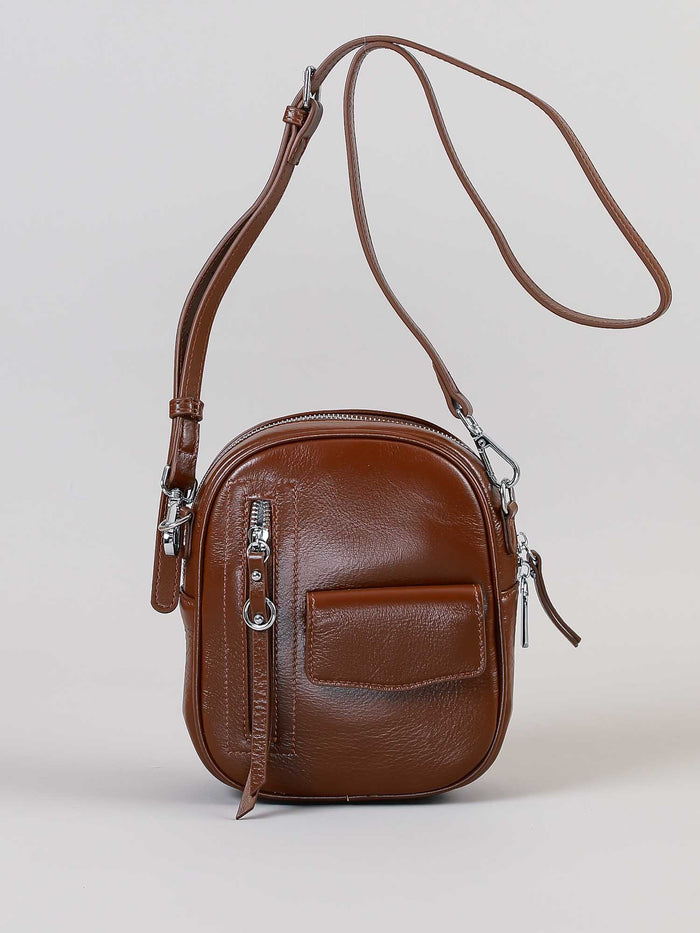 Audrey Crossbody Leather Bag