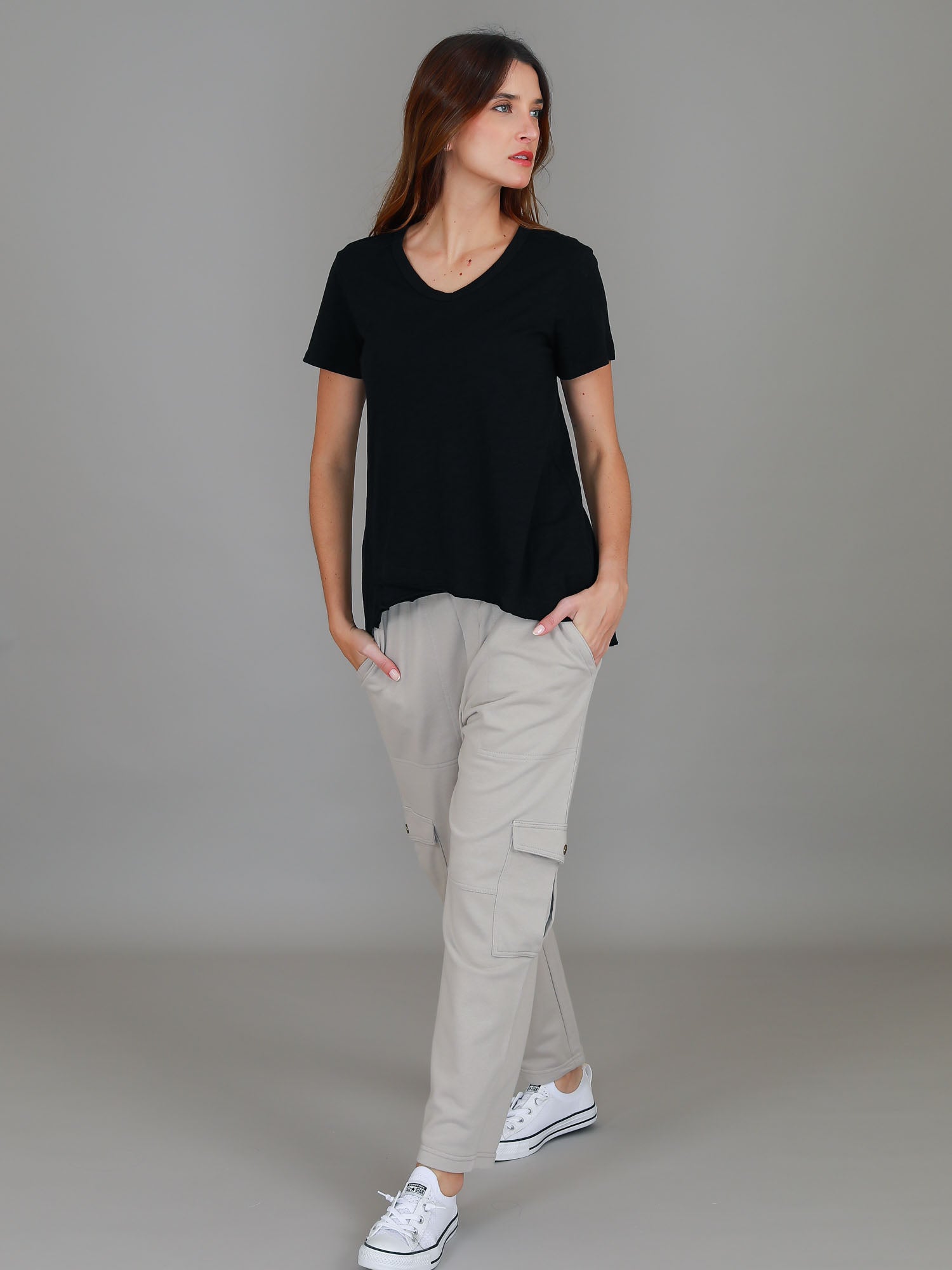 vneck tshirt #color_black