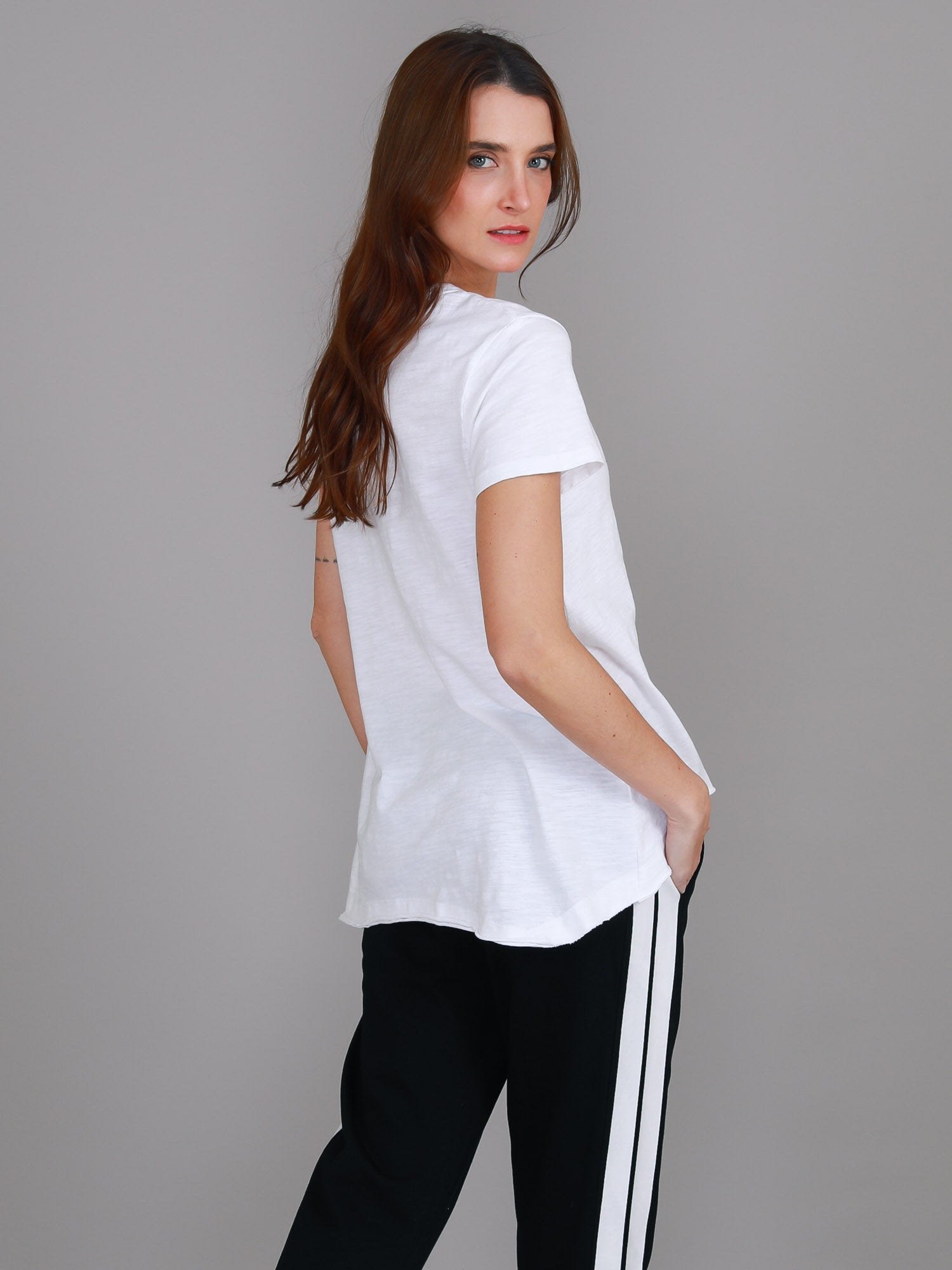 v neck t shirts #color_white