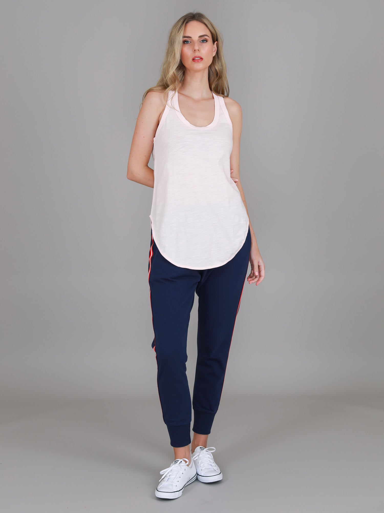 loose singlet tops #color_blush
