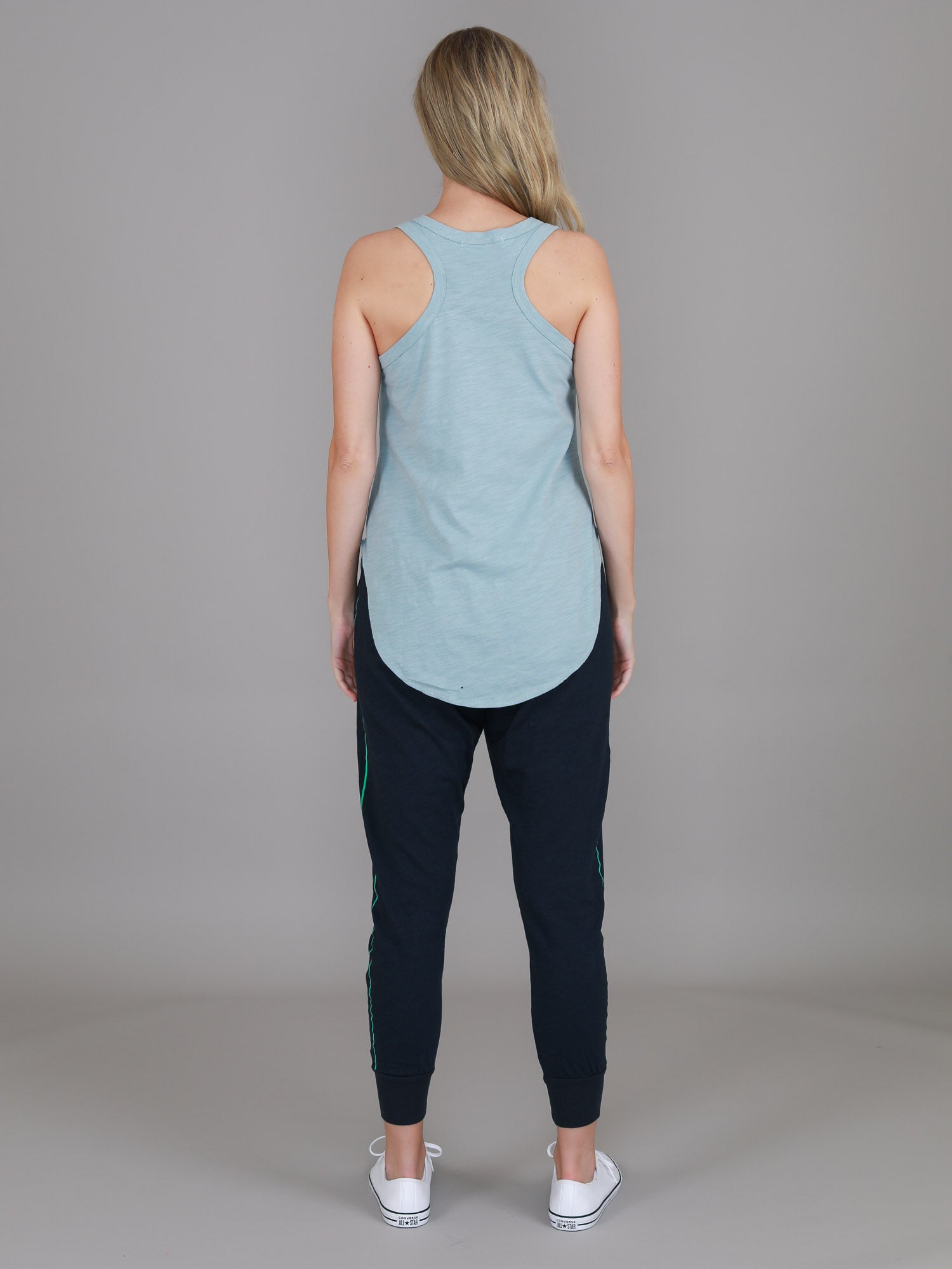 navy blue singlet #color_mint blue