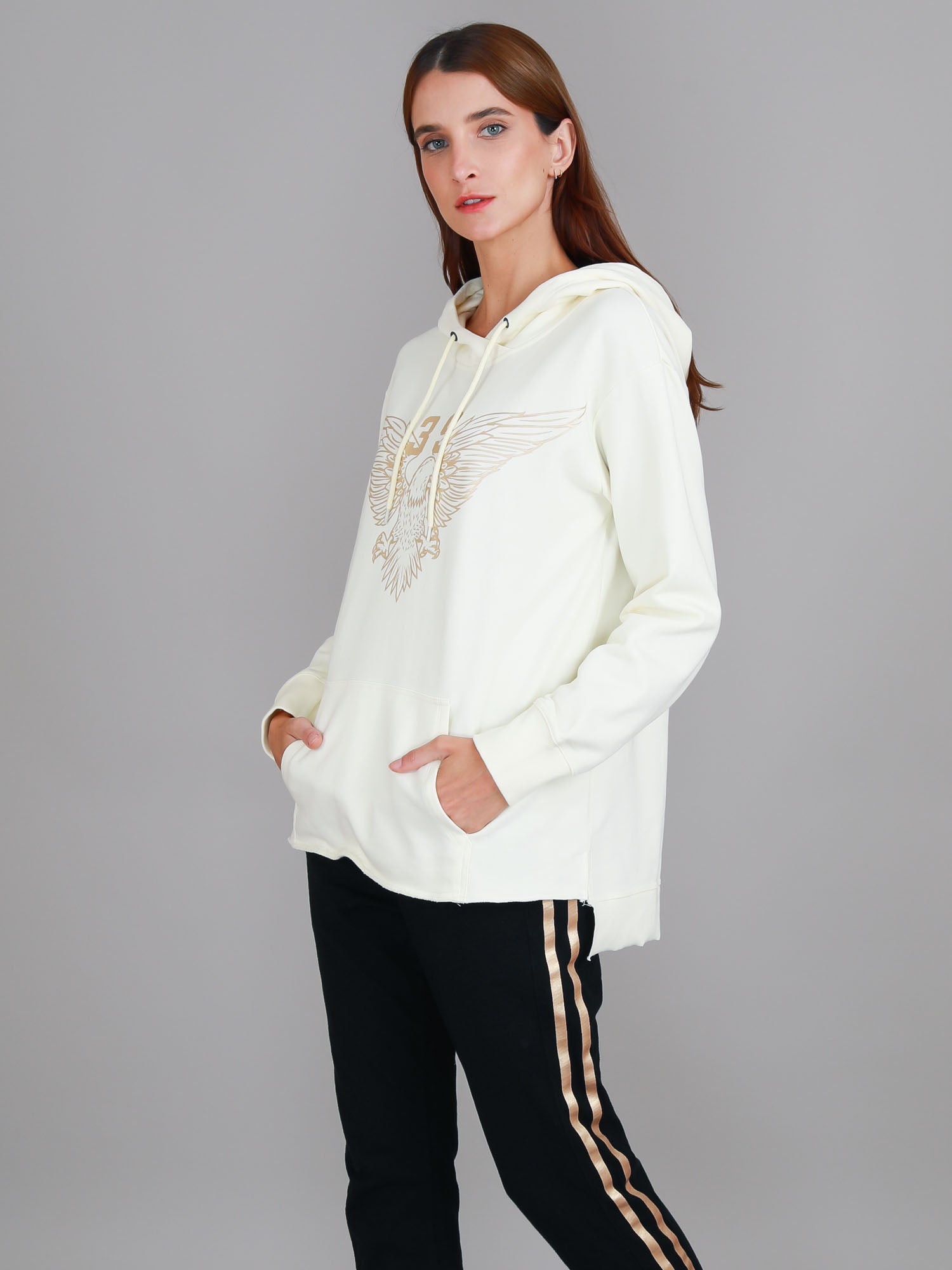 white zip up hoodie #color_vanilla