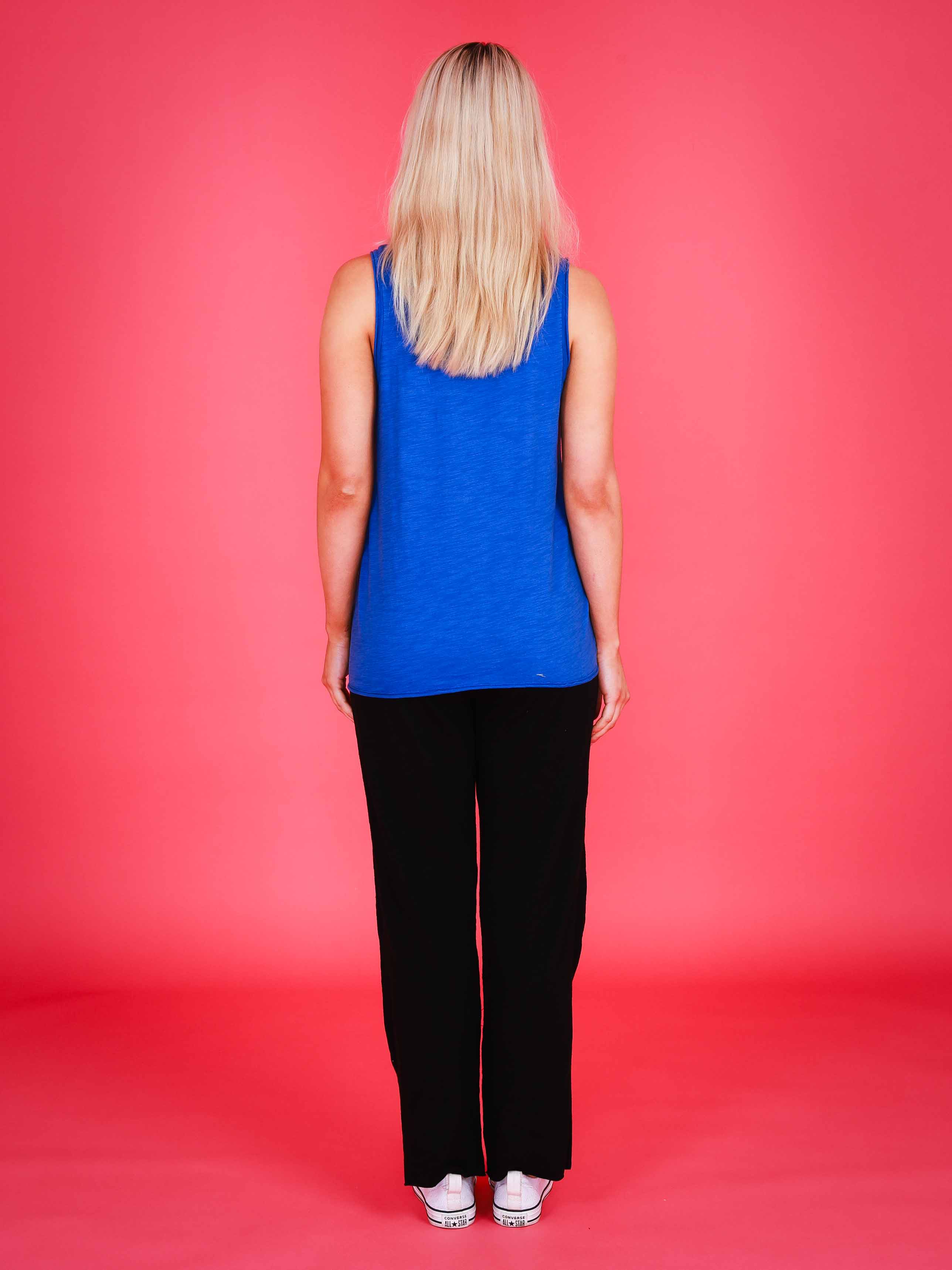 sleeveless ladies top #color_supersonic