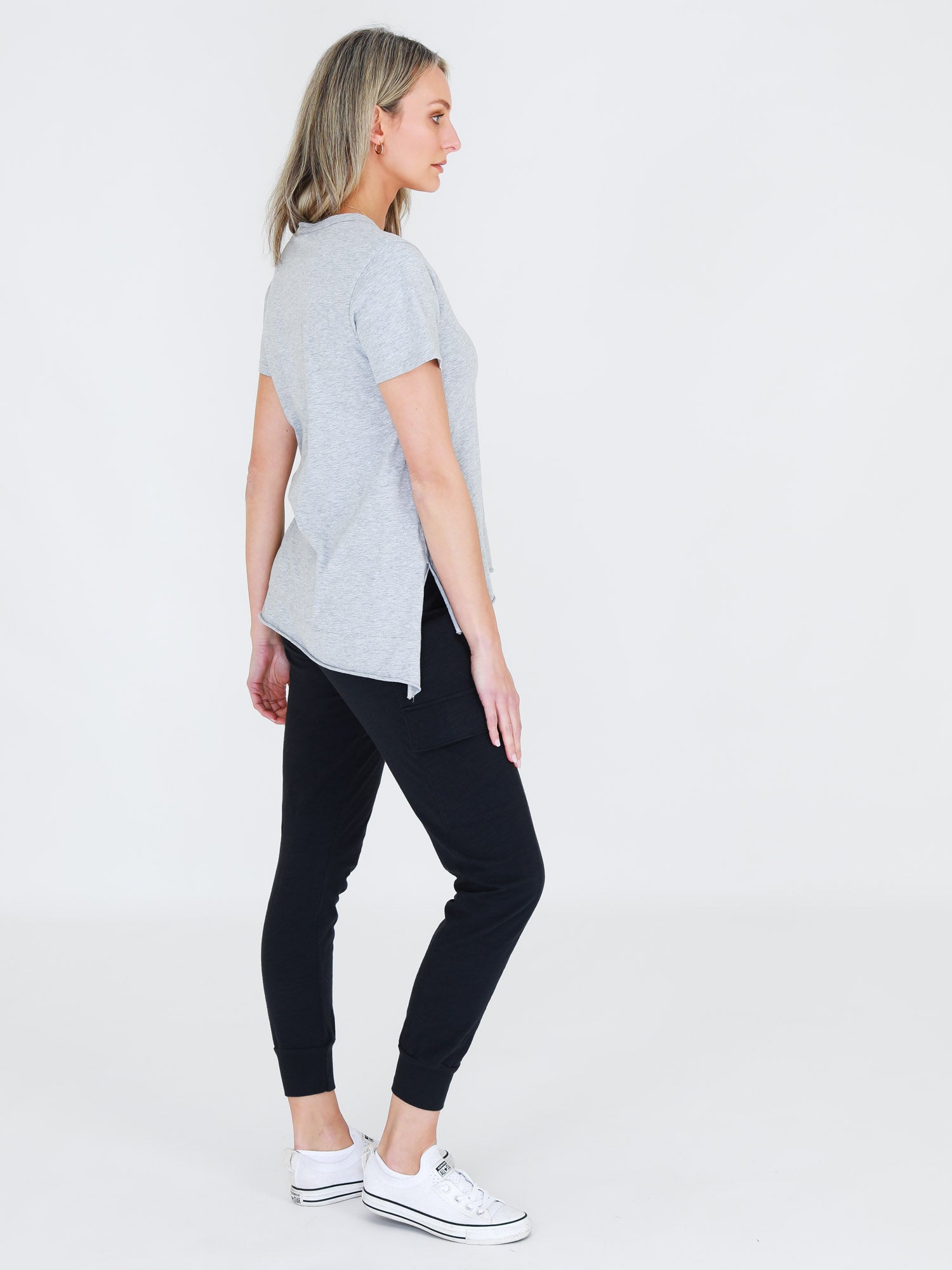 Grey Vintage T Shirt #color_grey marle