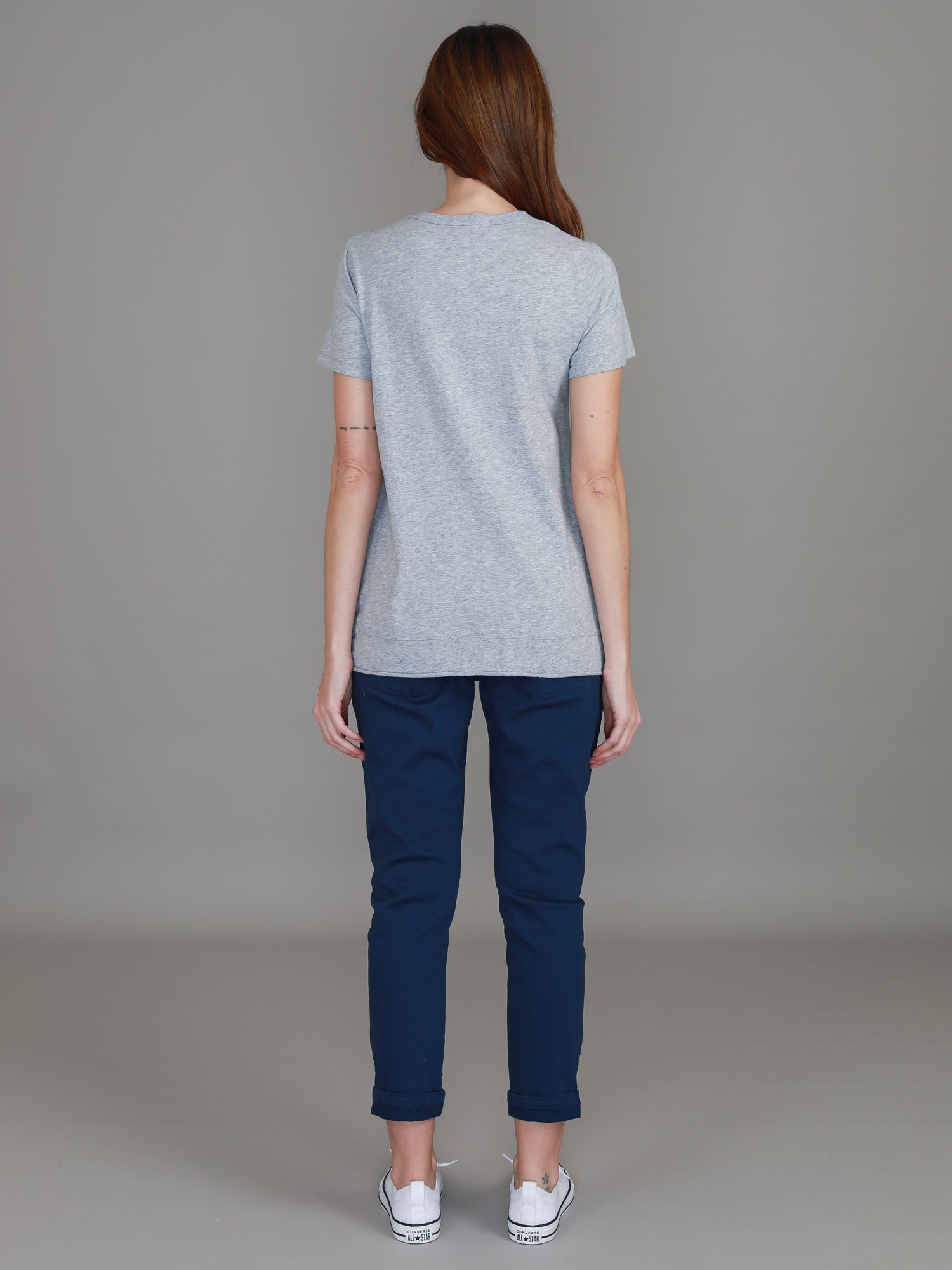 womens grey t shirts #color_grey marle