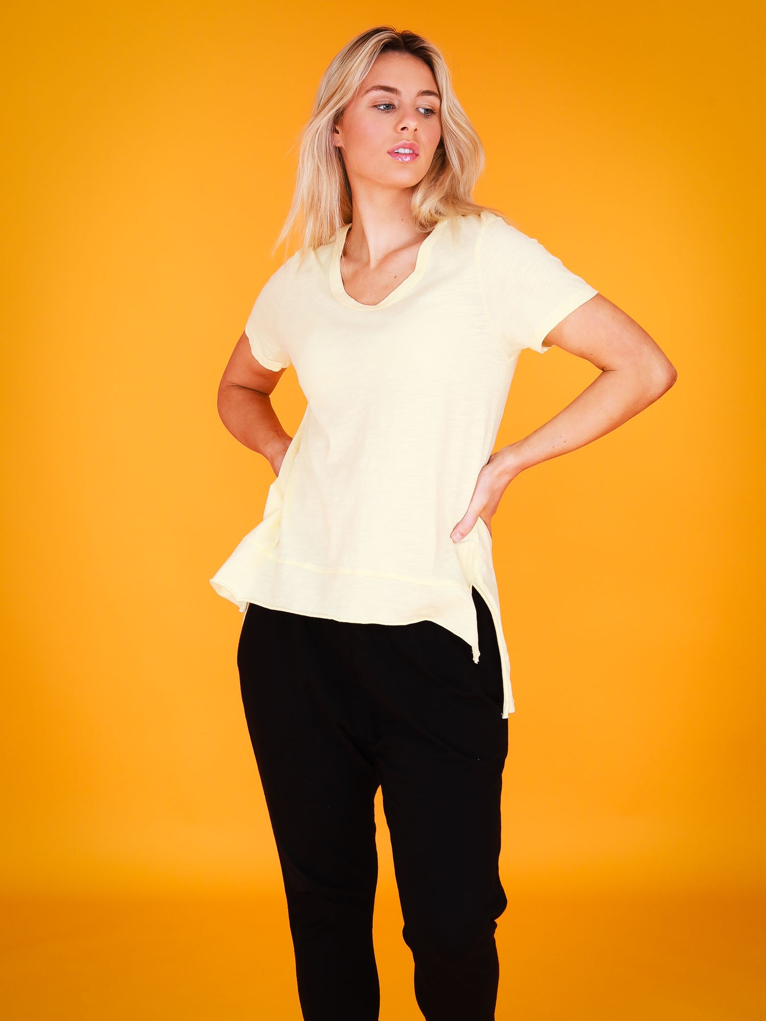 yellow tshirt #color_lemon