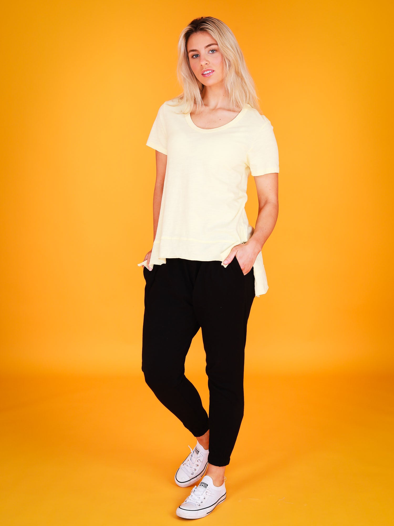 yellow t shirt #color_lemon