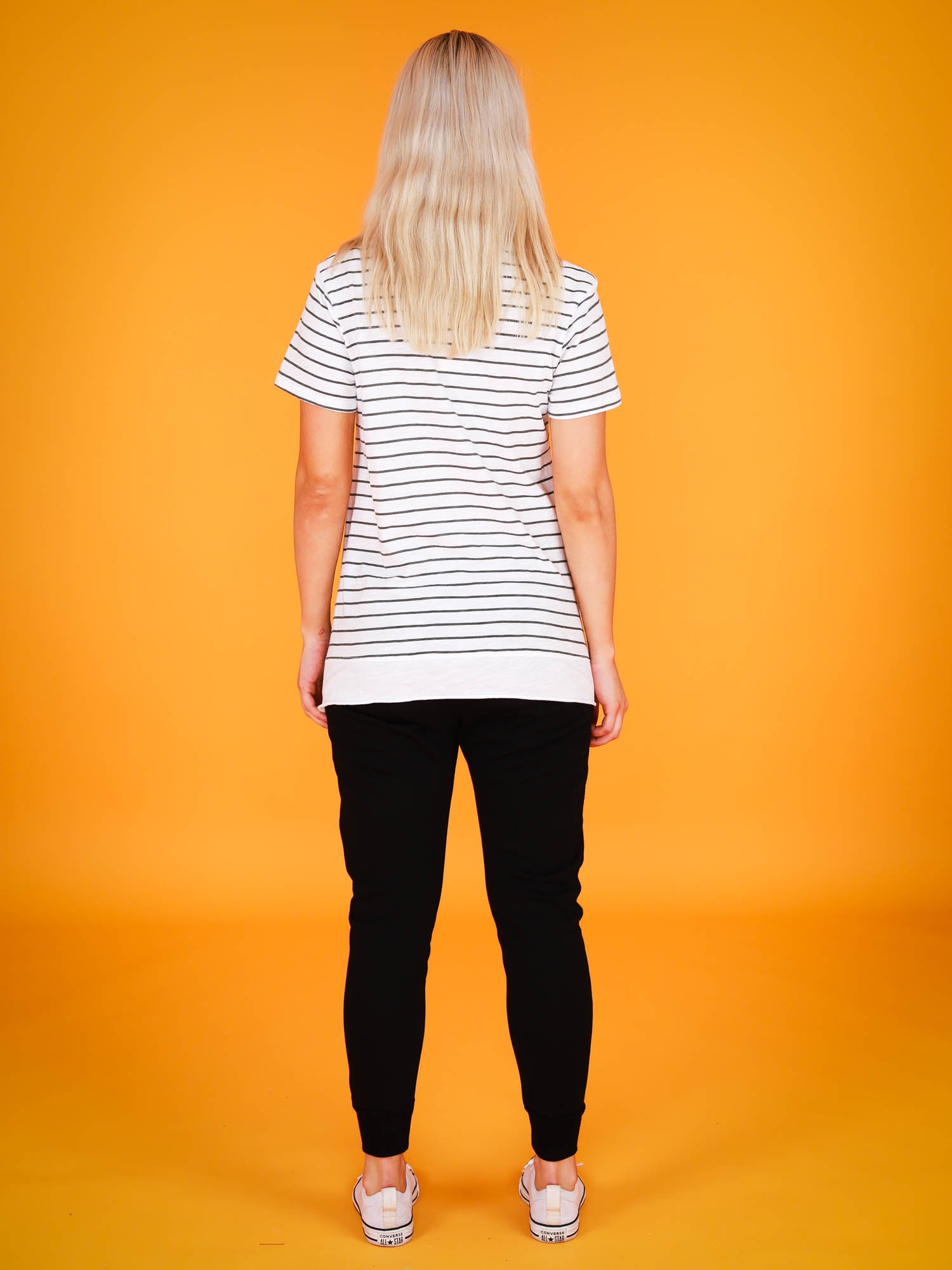stripe shirt womens #color_navy stripe