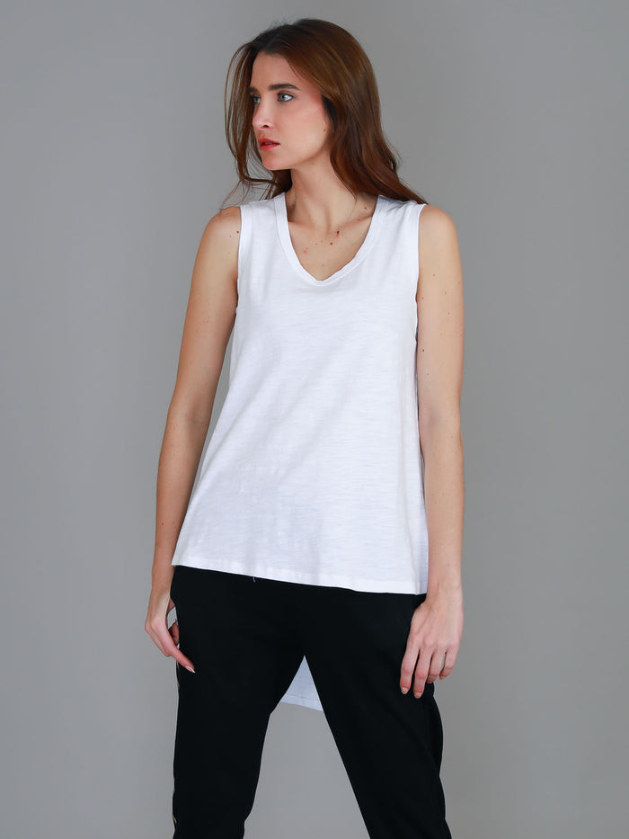 Madison Hi Lo Hem Longline Tank Top (Sale)