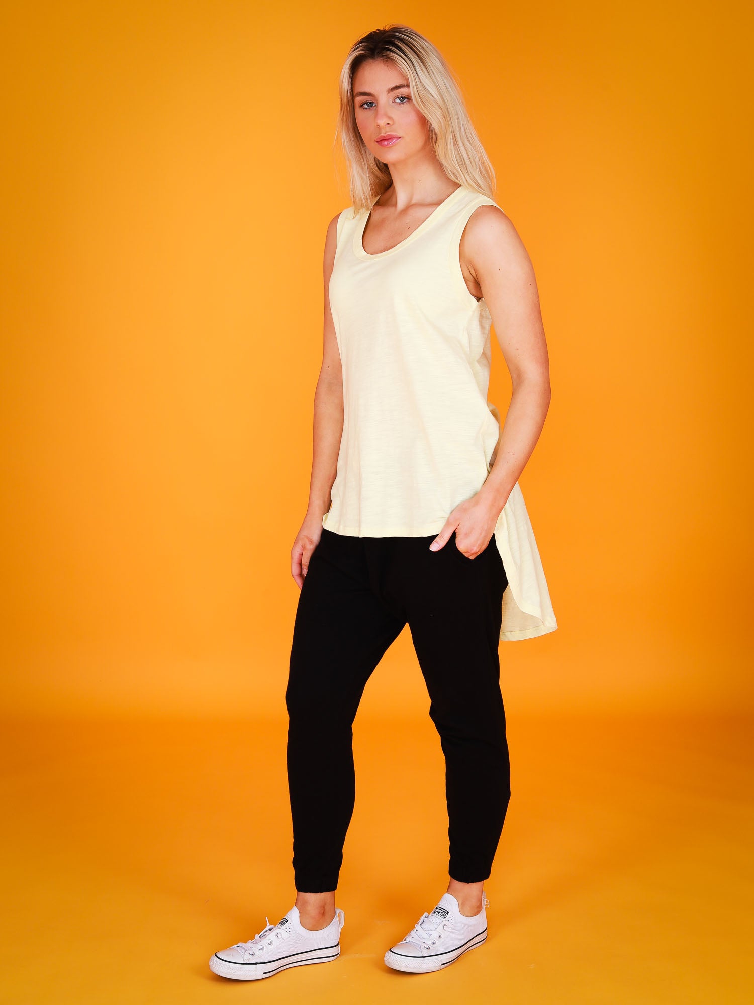 longline tank top #color_lemon