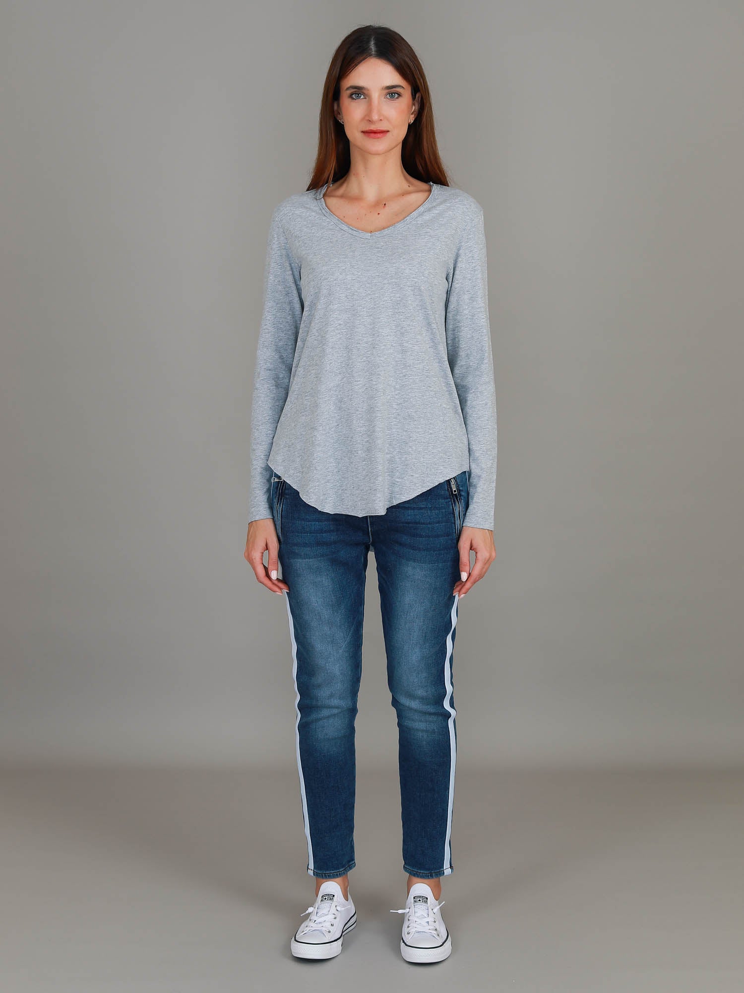 long tops for leggings #color_grey marle