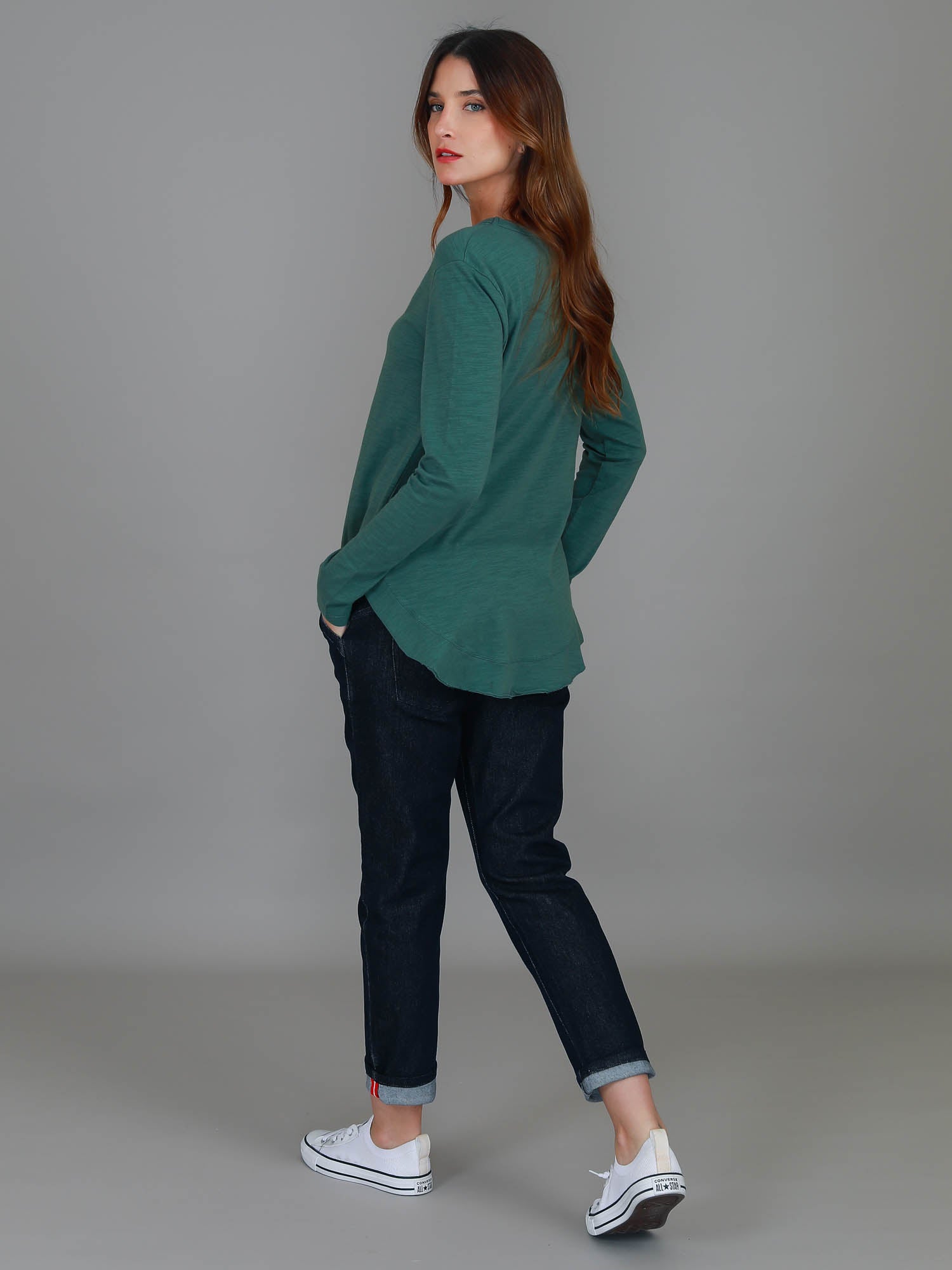 army green top #color_amazon