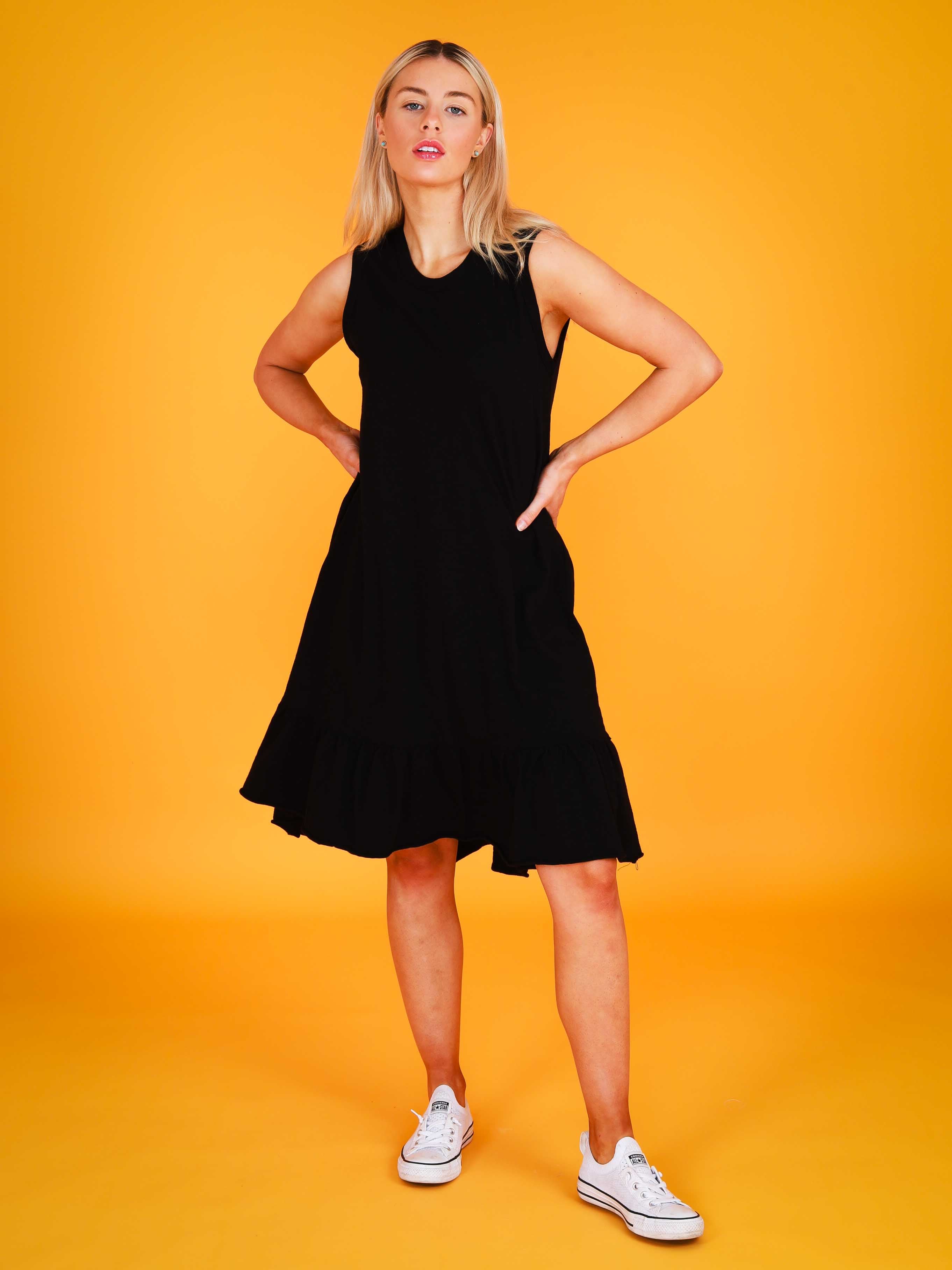 t shirt dress australia #color_black