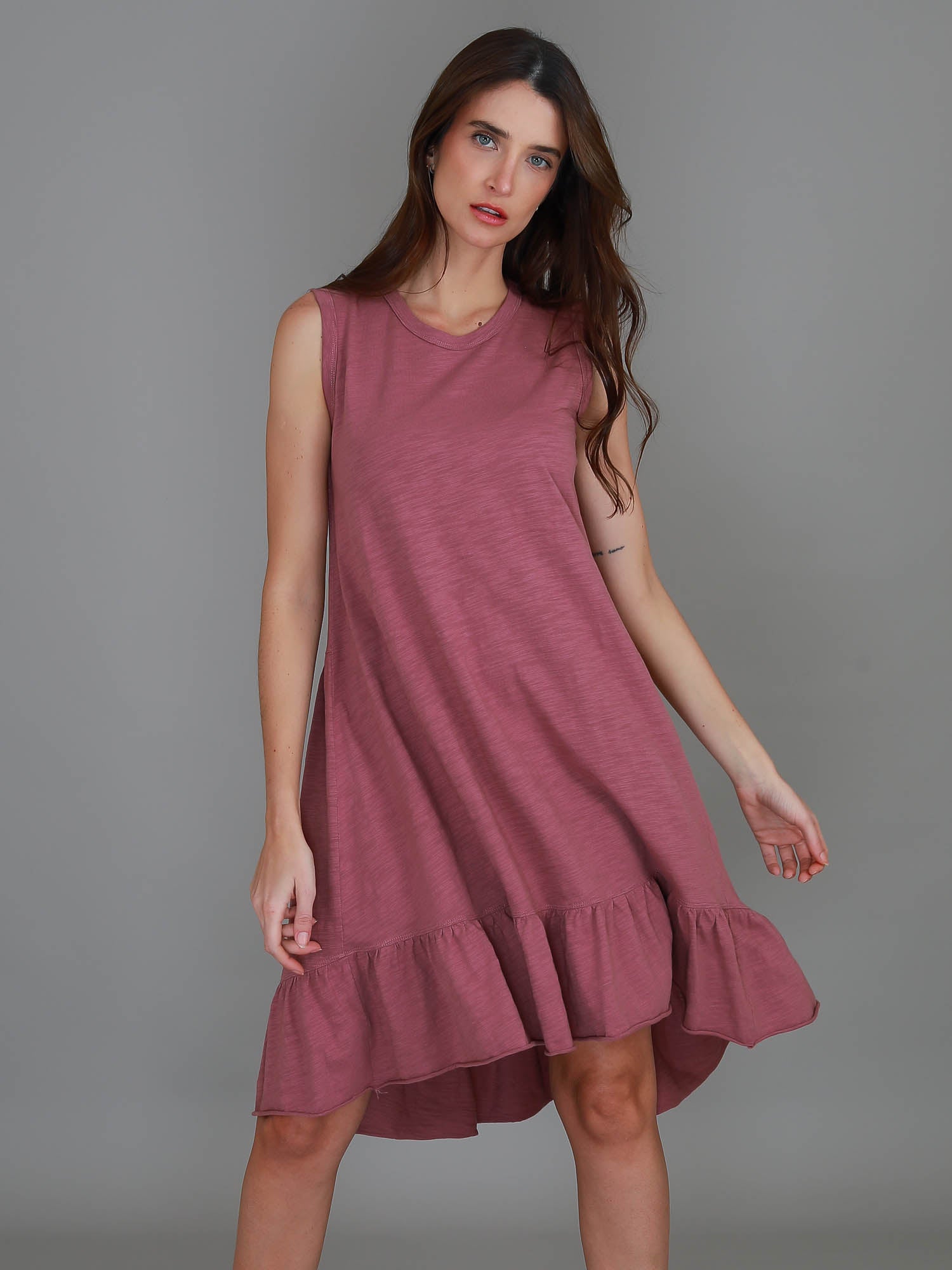 dresses for casual #color_plum