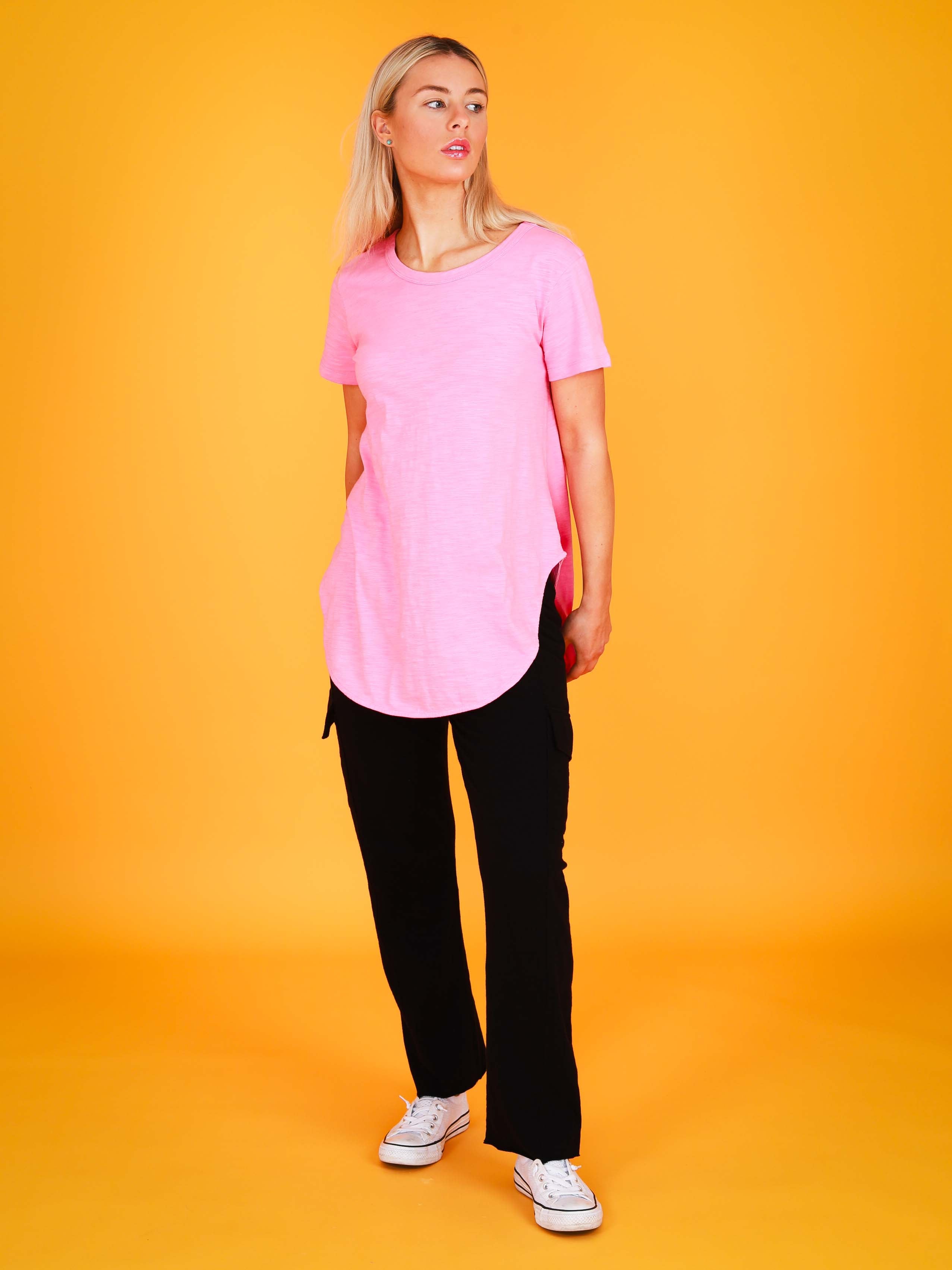 essential tees #color_barbie pink