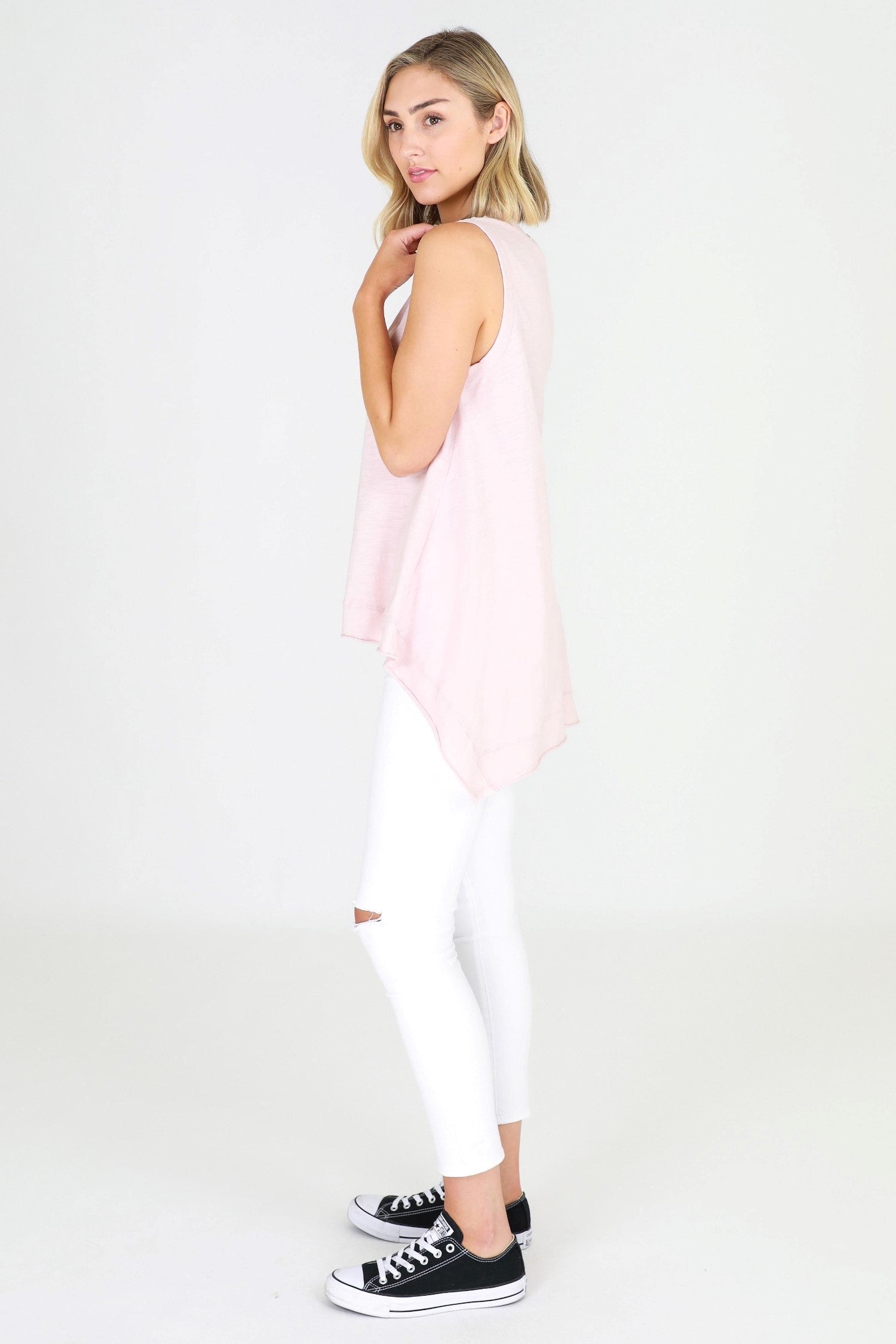 gym tank top #color_blush marle