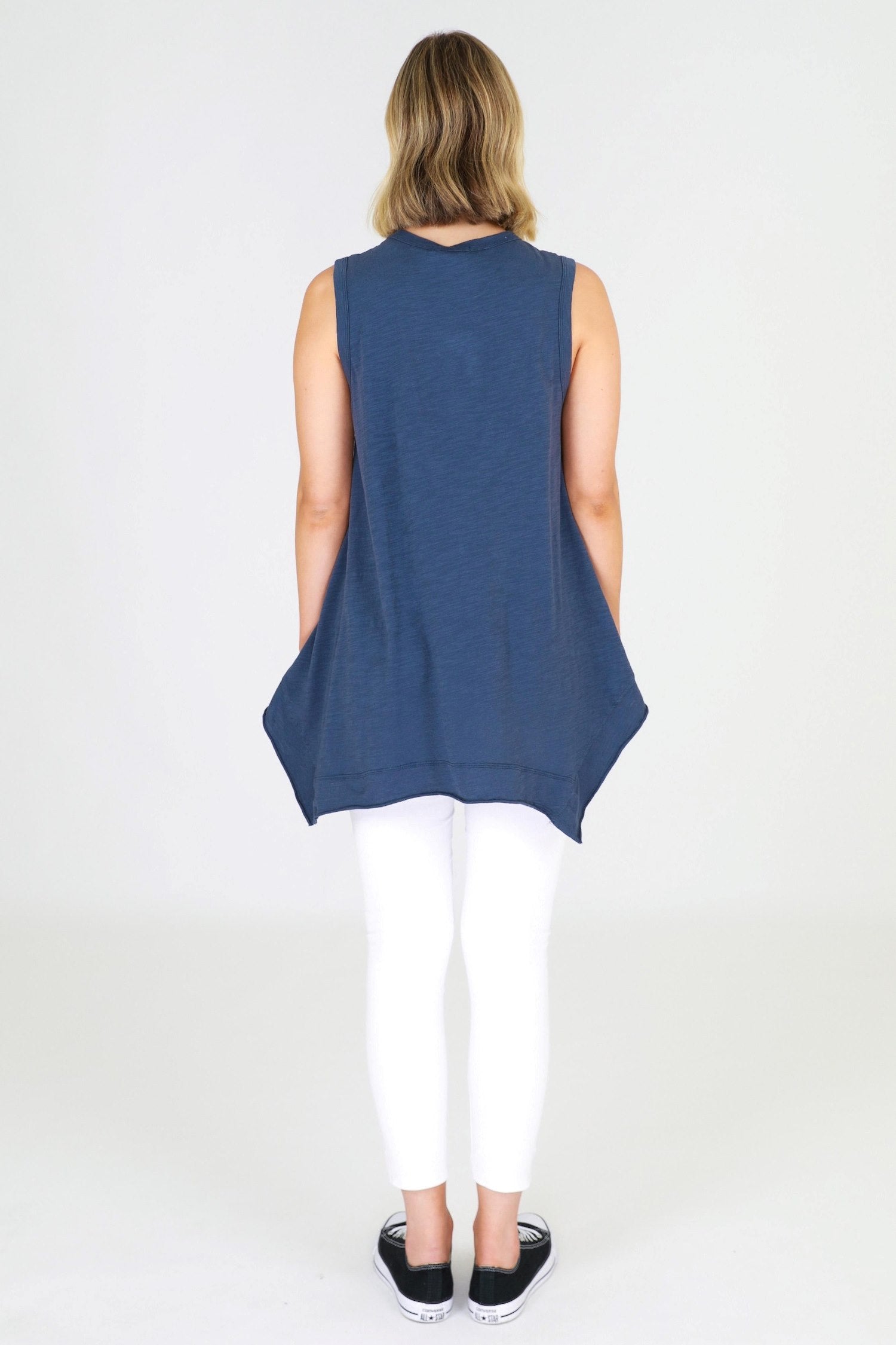 navy tank top #color_indigo