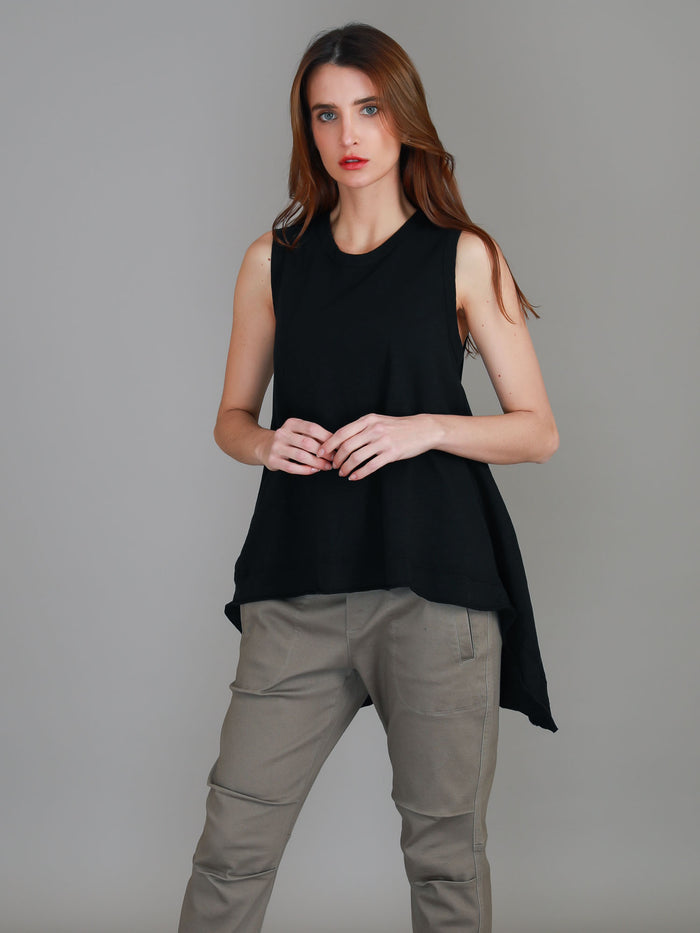 Raven Longline Asymmetrical Tank
