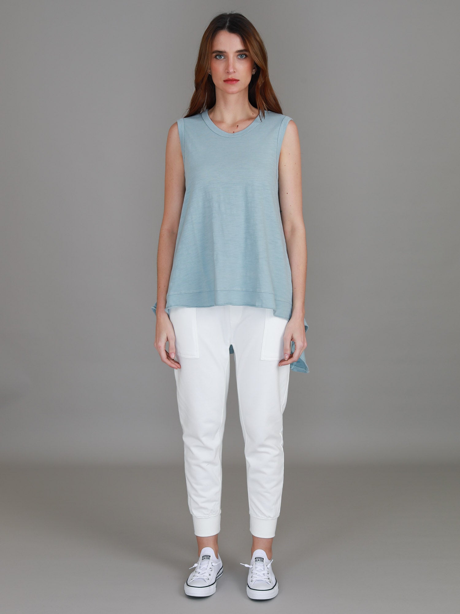 long cotton tank tops #color_mint