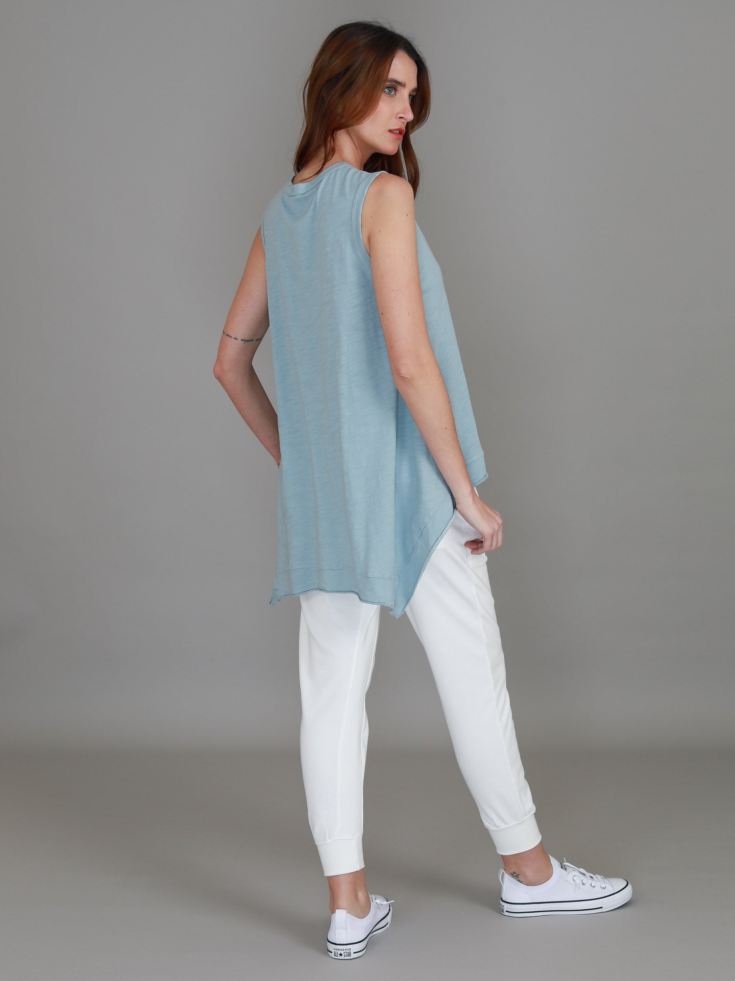 womens long tank top #color_mint