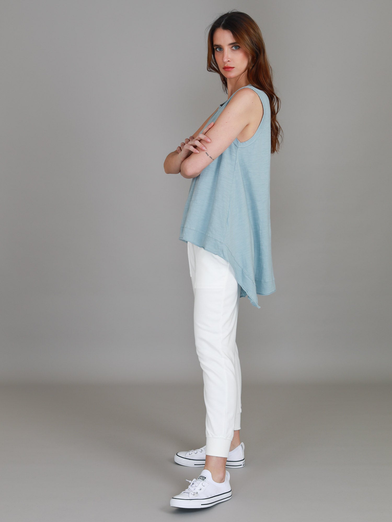 extra long womens tank tops #color_mint